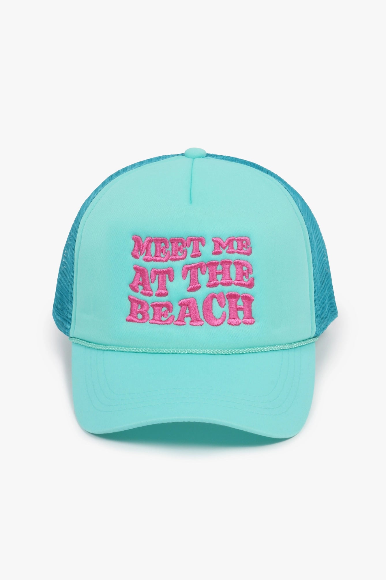 Meet Me At The Beach Meshback Trucker Hat