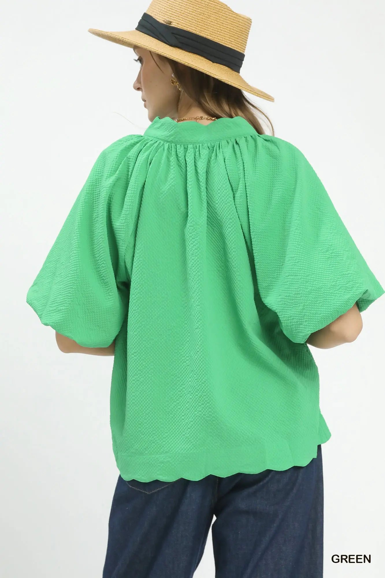 Everyday Seersucker Top