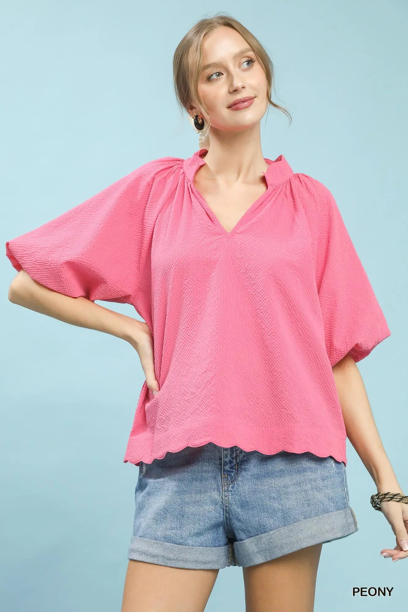 Everyday Seersucker Top