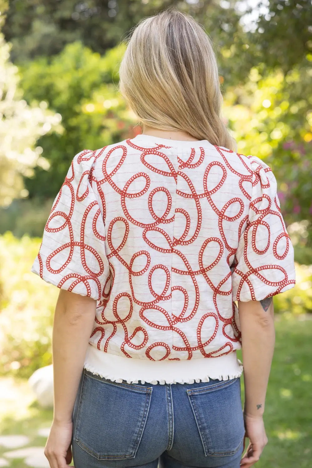 Rust & Ivory Top