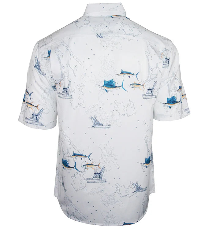 Marine Charts Vented Shirt