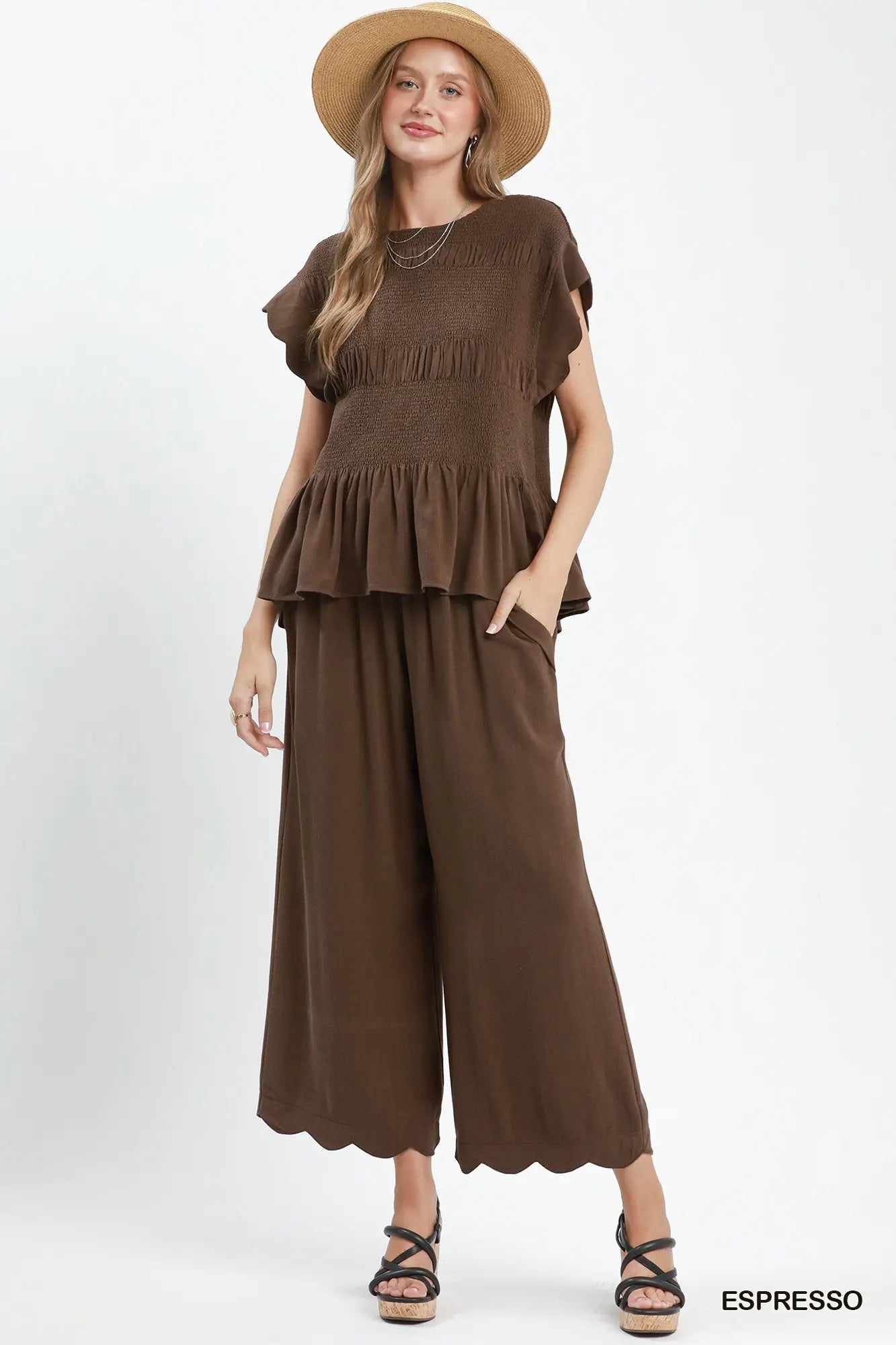 Linen Blend Everyday Top