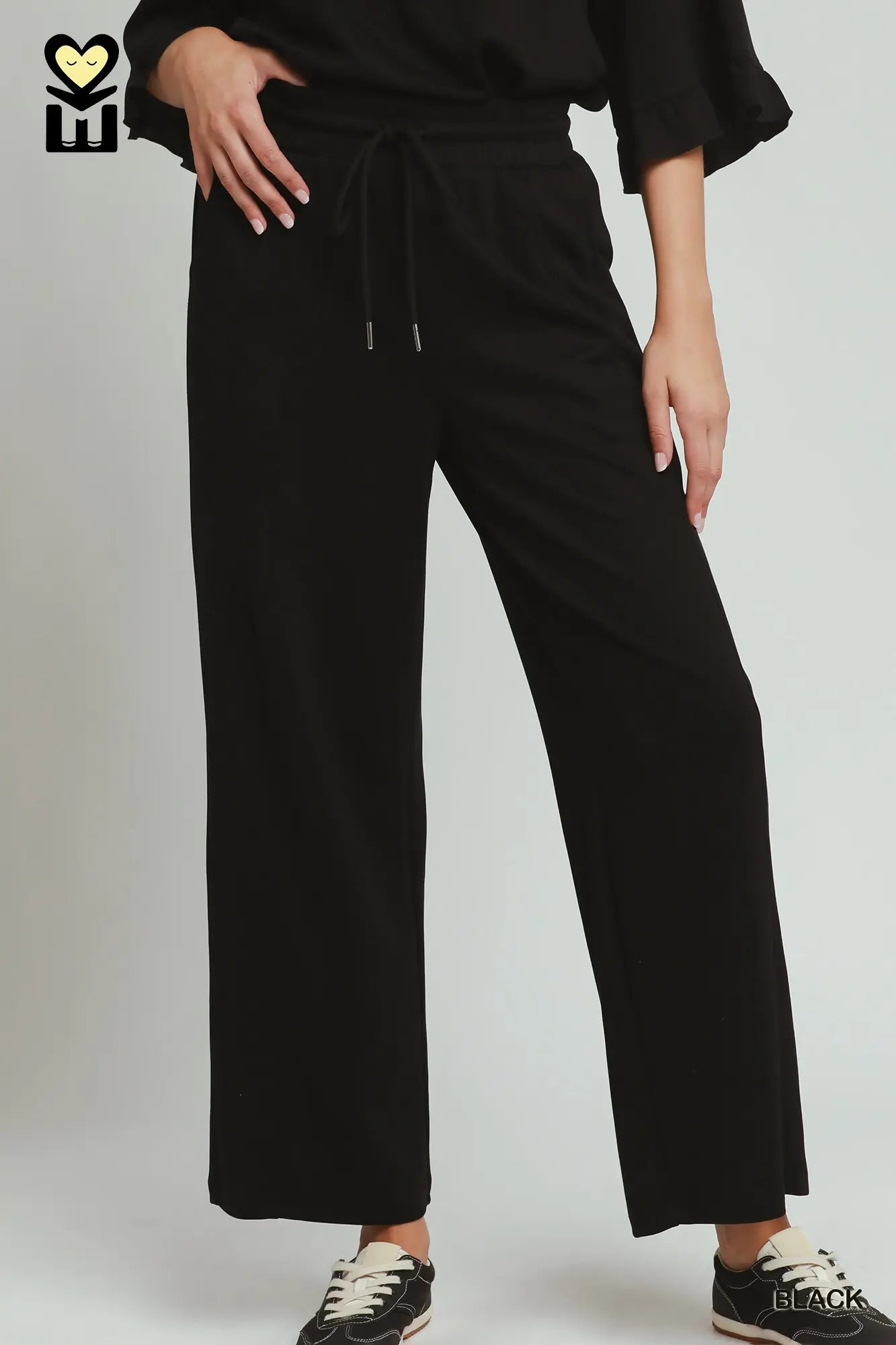 Sweet Breeze Black Pants