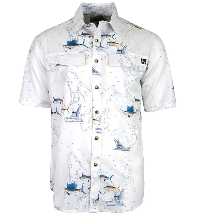 Marine Charts Vented Shirt