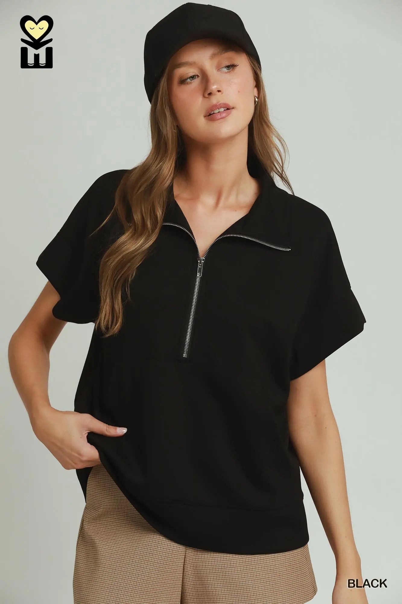 Zip & Sip Top