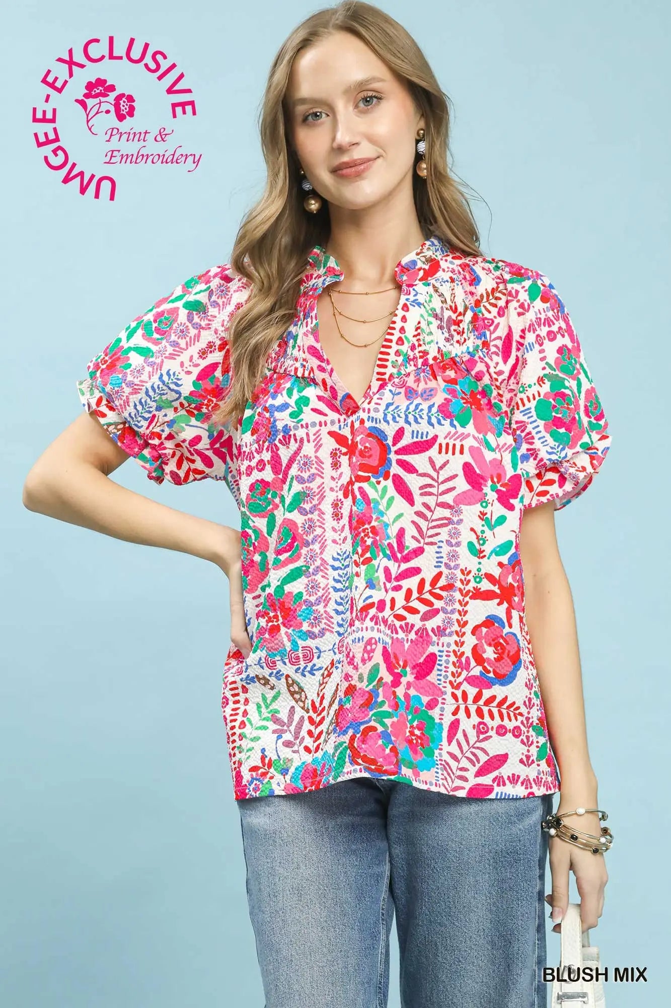 Painted Petal Top
