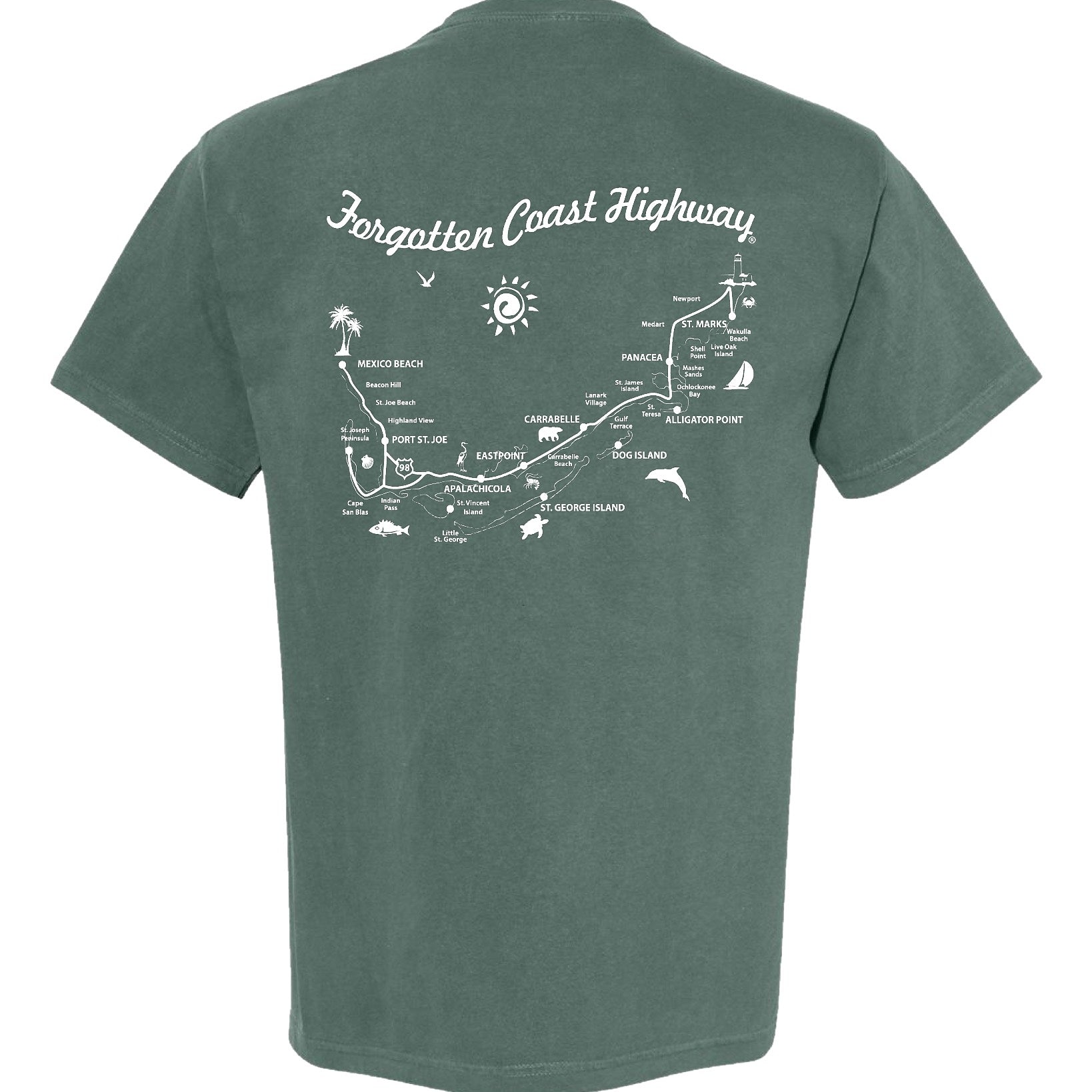 Forgotten Coast Highway T-Shirt