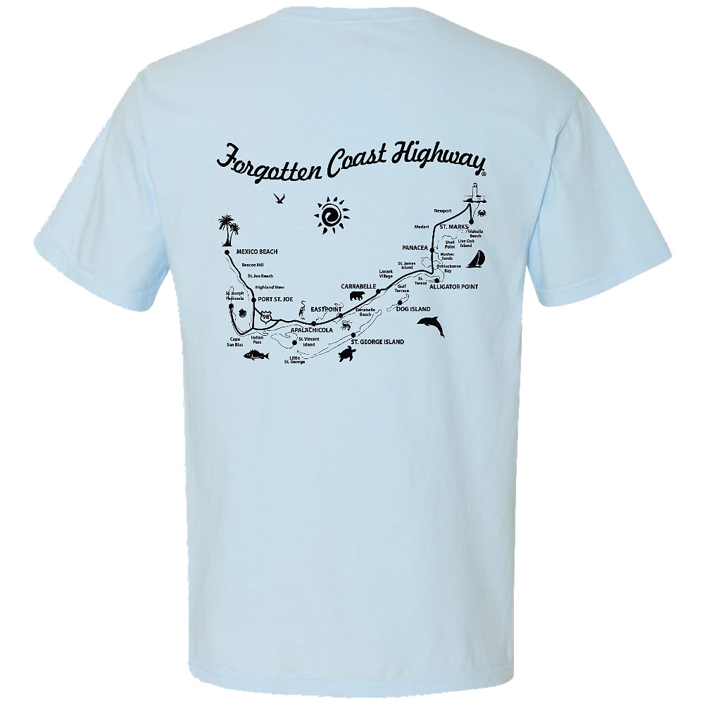 Forgotten Coast Highway T-Shirt | The Grady Market