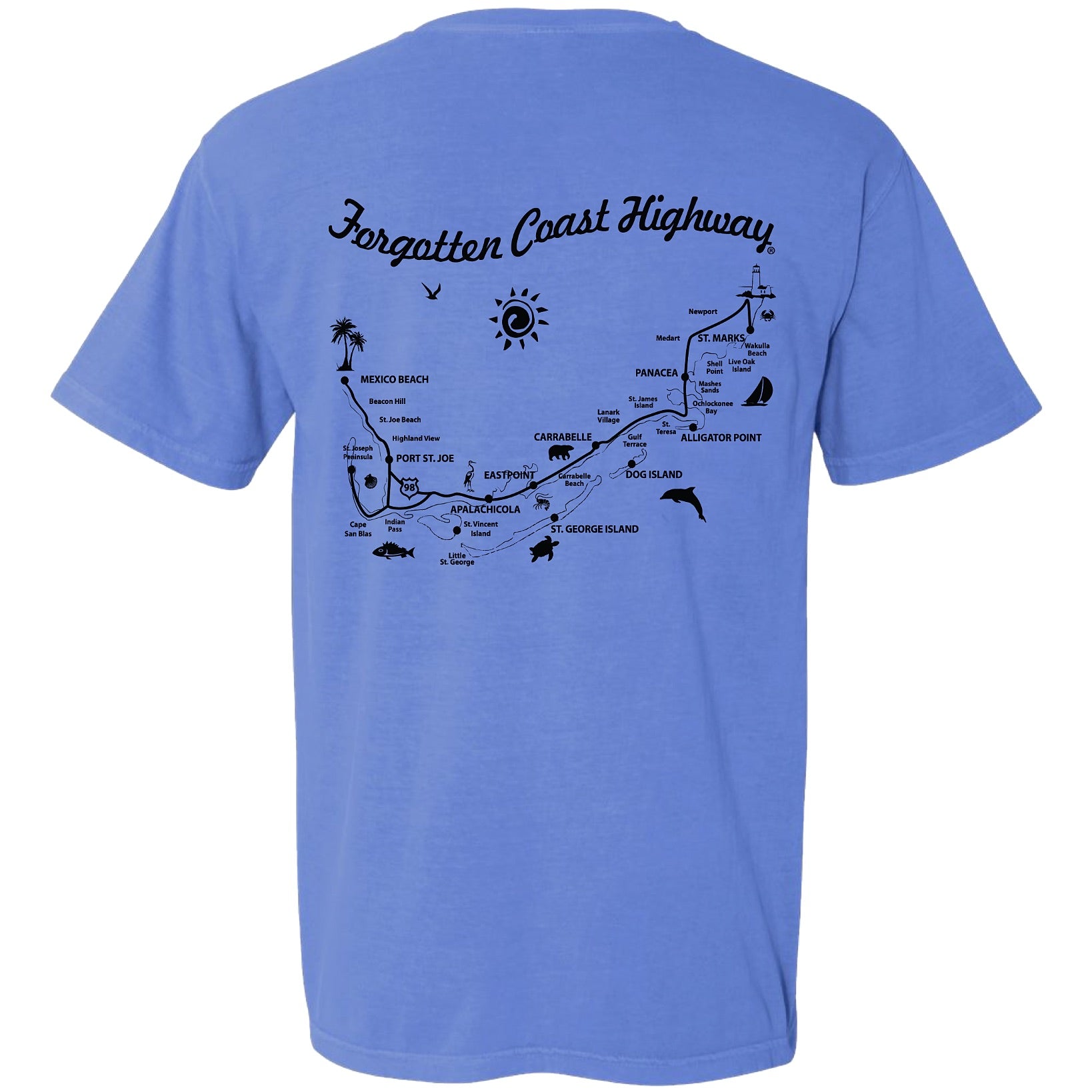 Forgotten Coast Hightway Youth T-Shirt