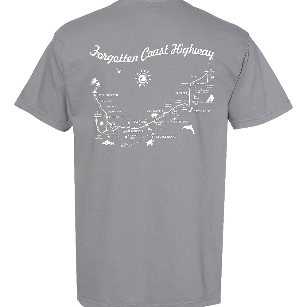 Forgotten Coast Highway Pocket T-Shirt