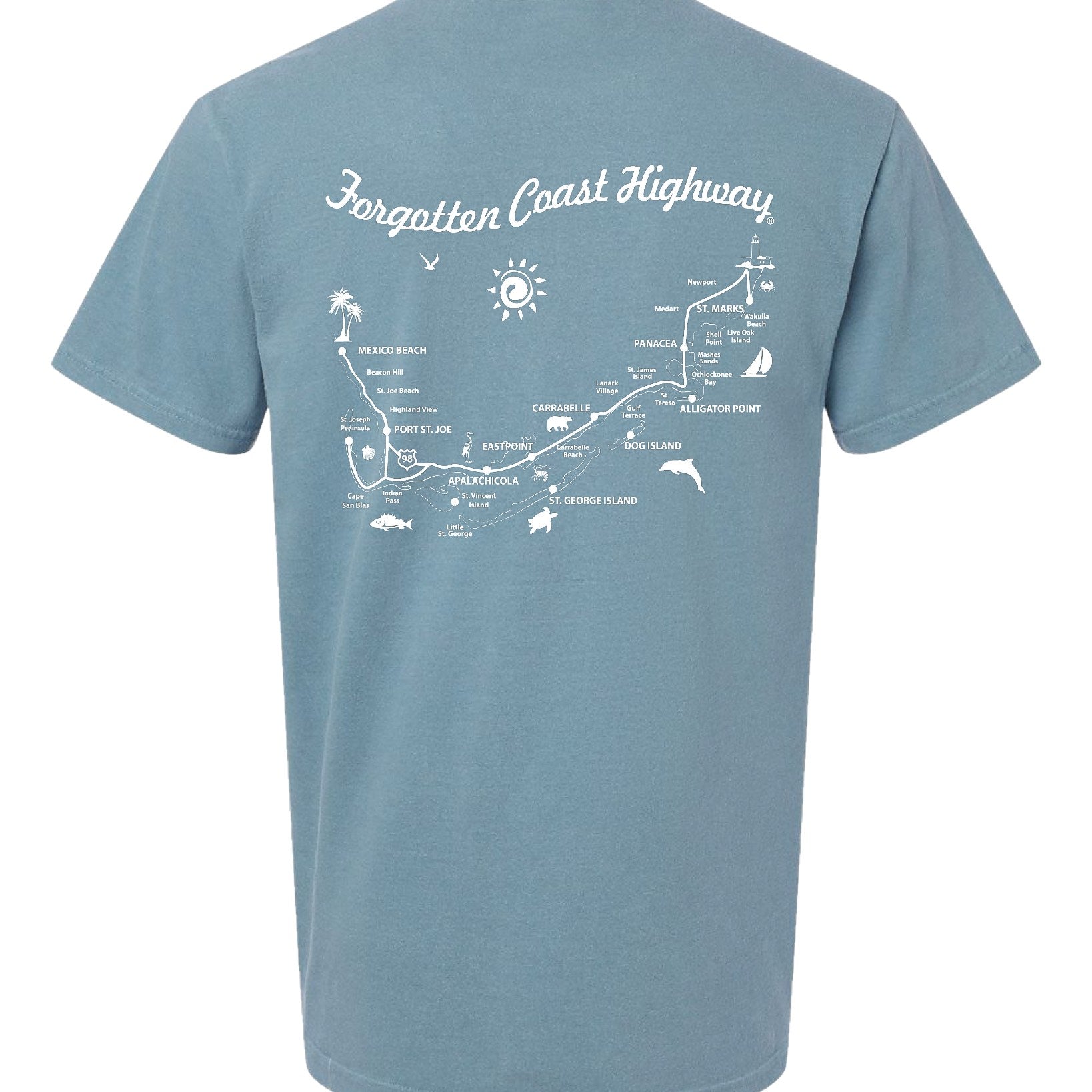 Forgotten Coast Highway T-Shirt