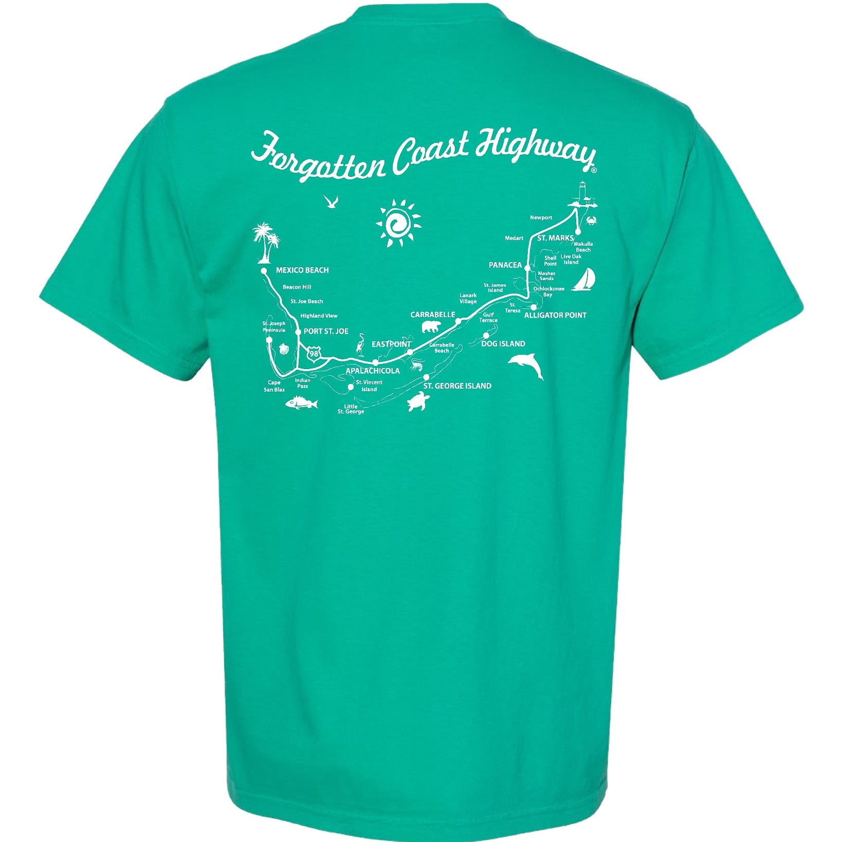 Forgotten Coast Highway T-Shirt