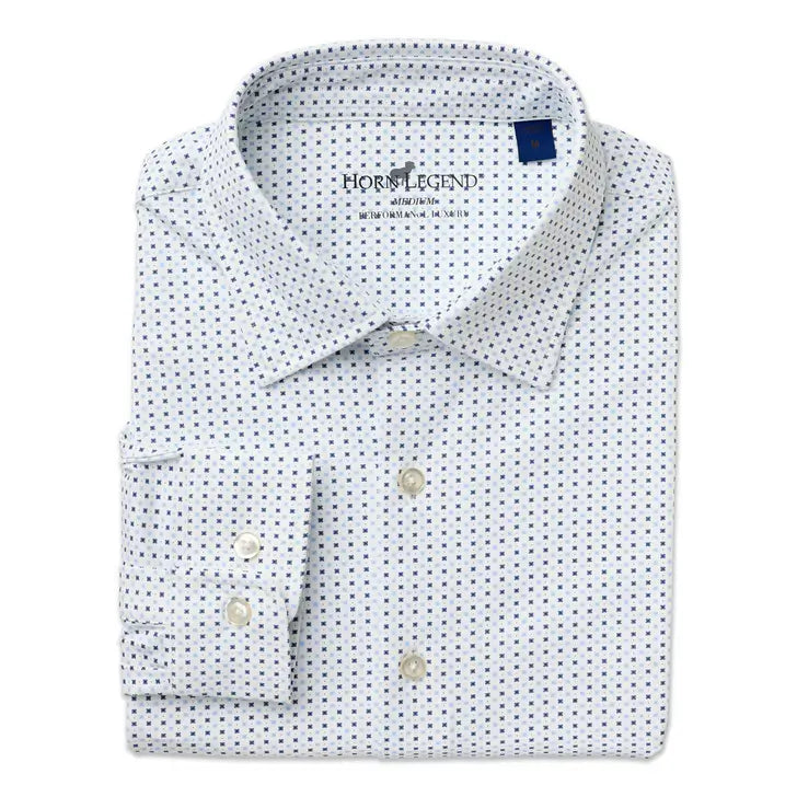 Bloom Spread Collar Performance Sport Shirt