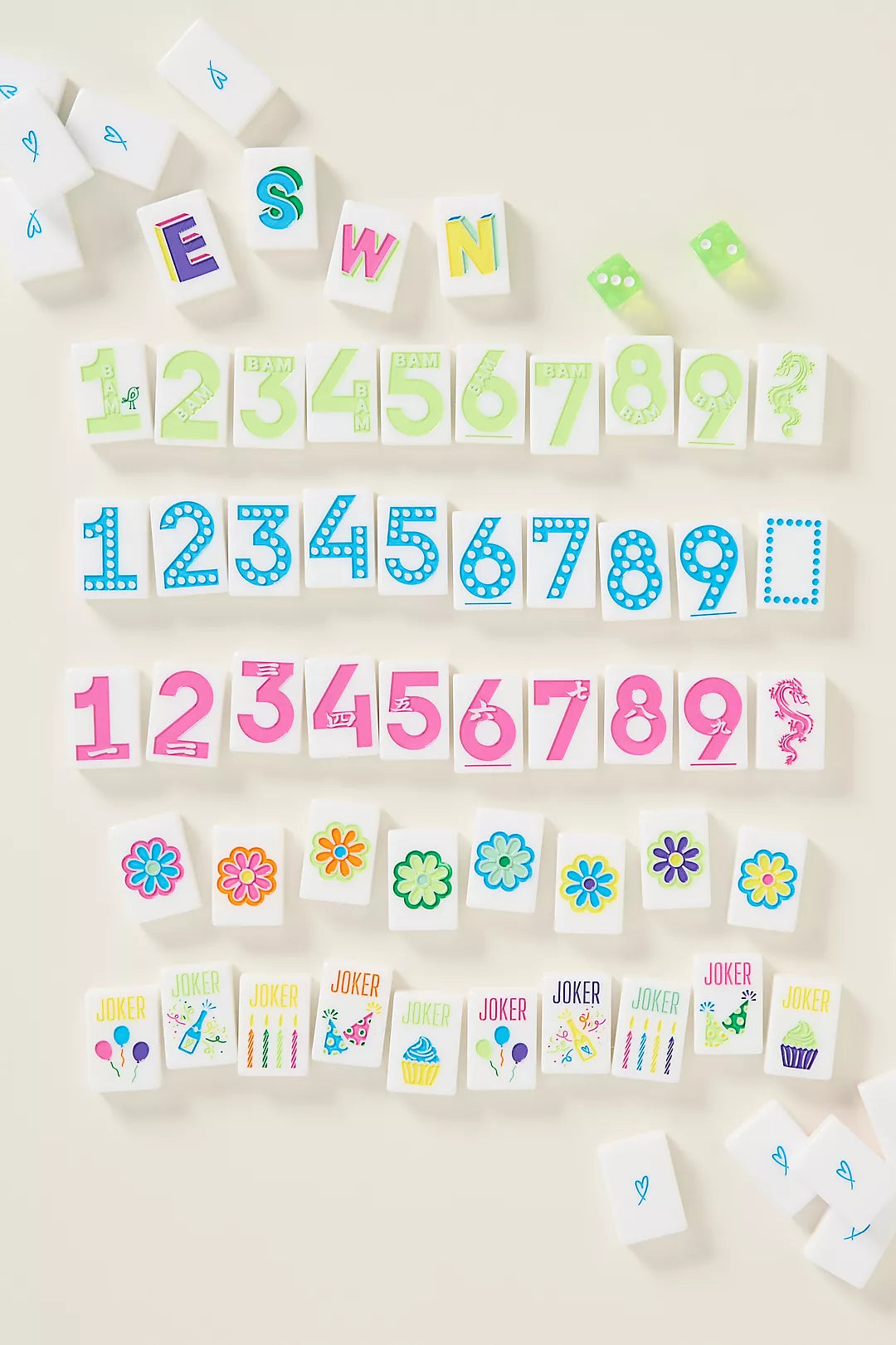 The Celebration Line - Mahjong Tiles