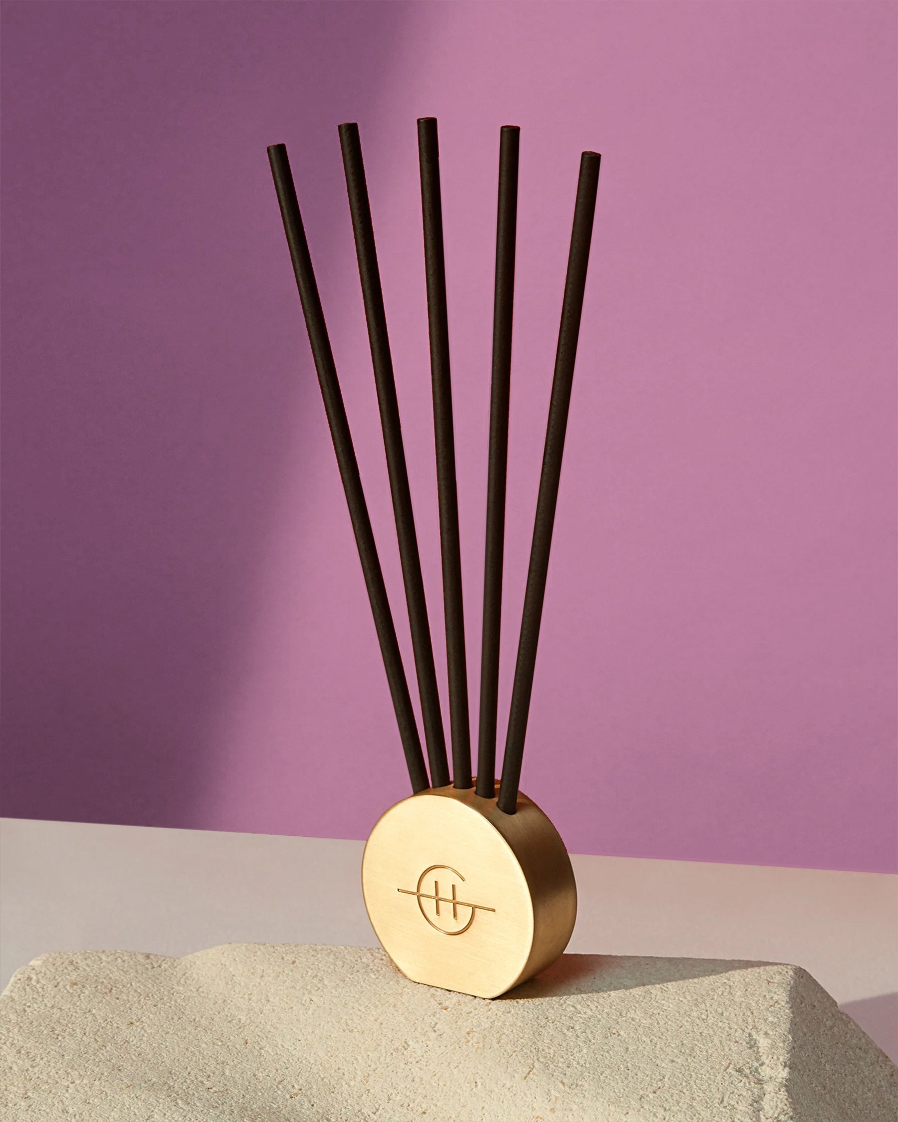 Scent Scene Metal Vessel Gold
