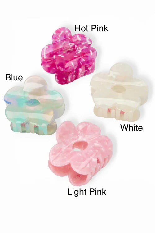 Groovy Flower Claw Clip