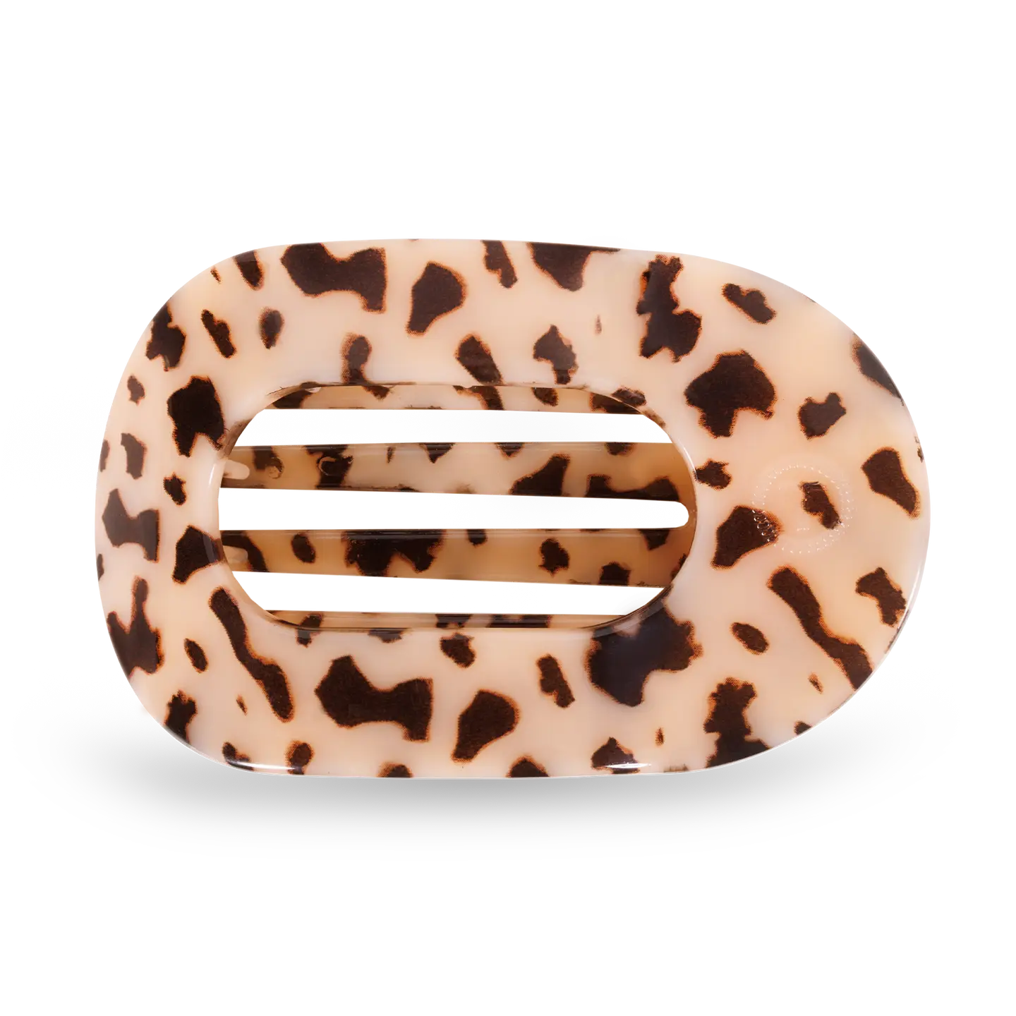 Large Flat Round Clip - Neutrals