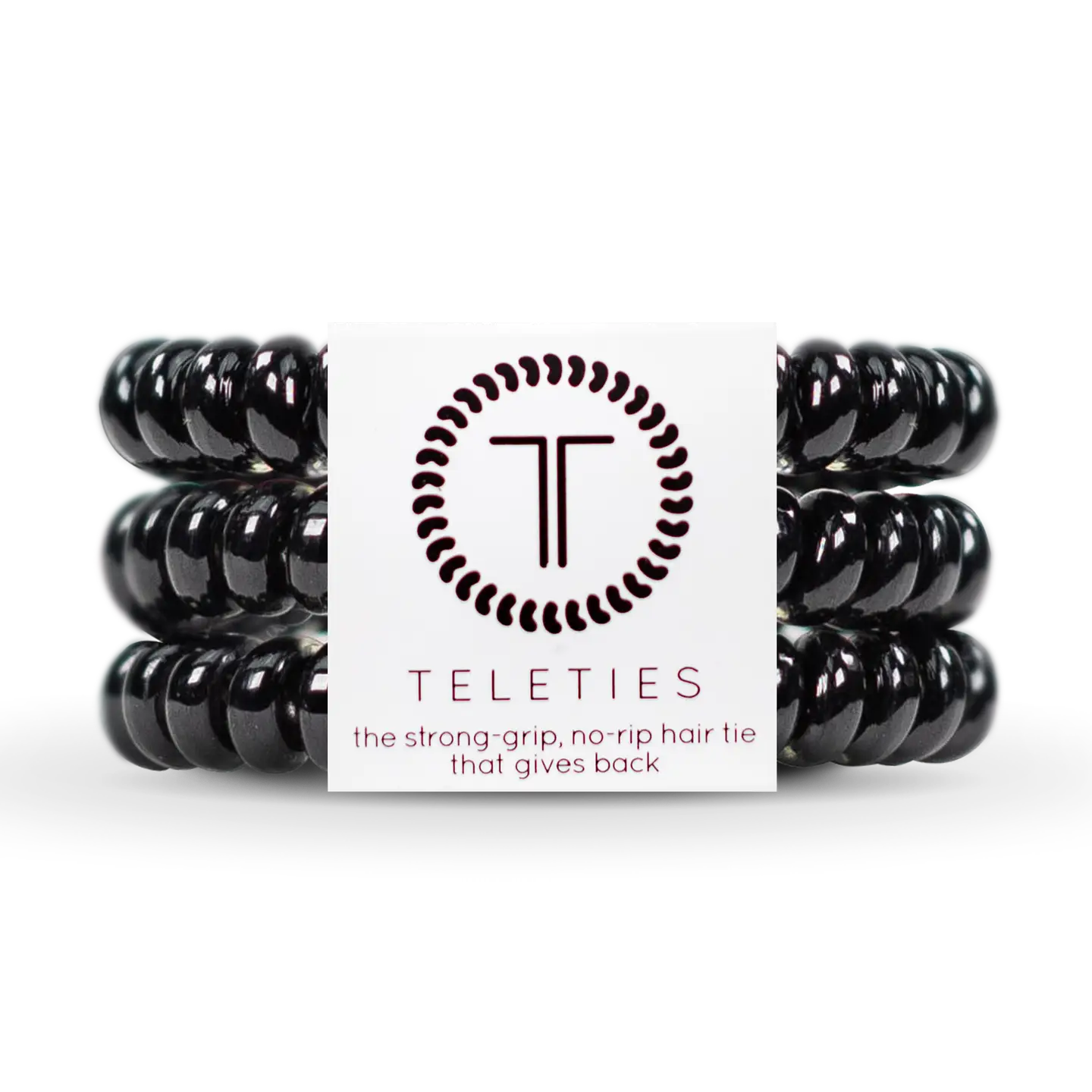 Small Hair Ties - Jet Black