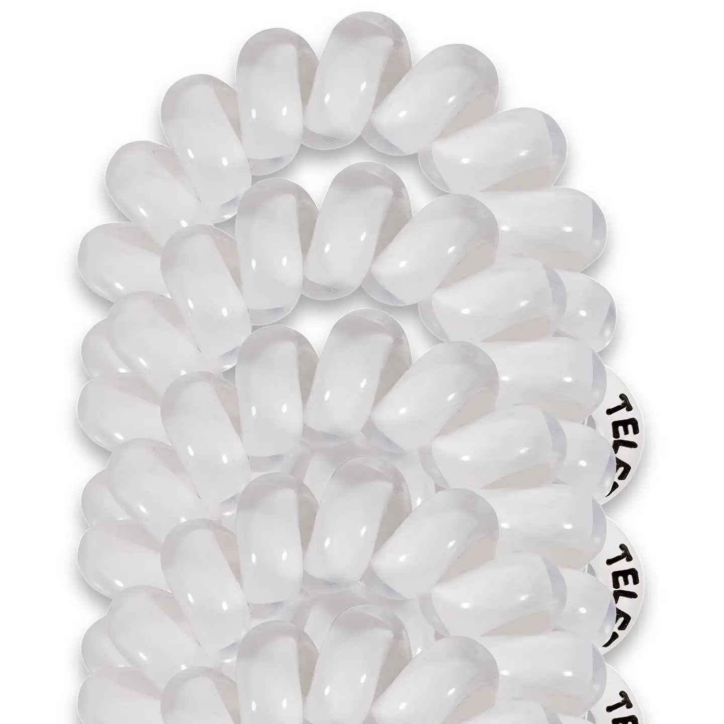 Tiny Hair Ties - Coconut White