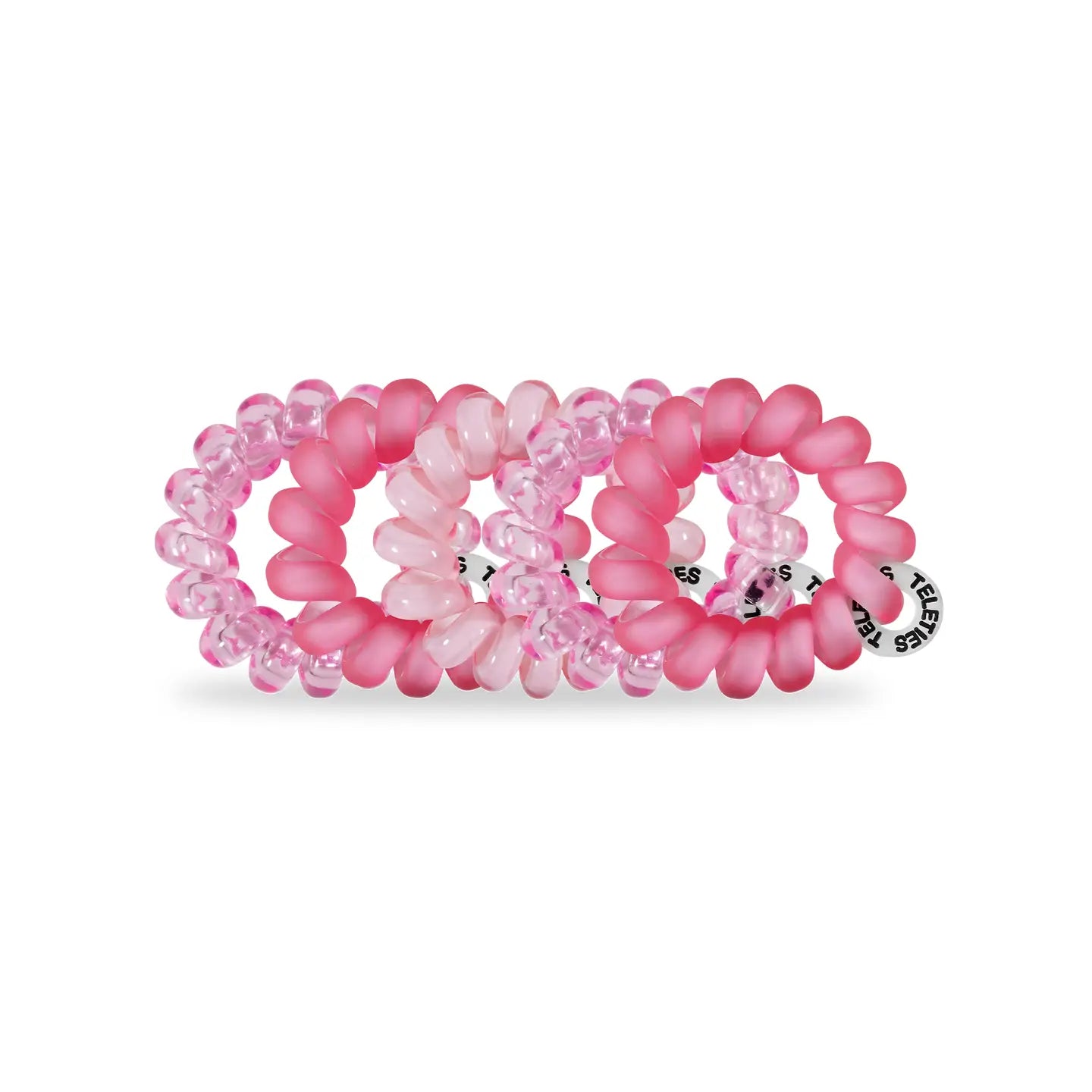 Tiny Hair Ties - Pretty in Pink