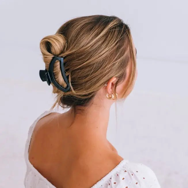 Medium Open Claw Clip - Neutrals