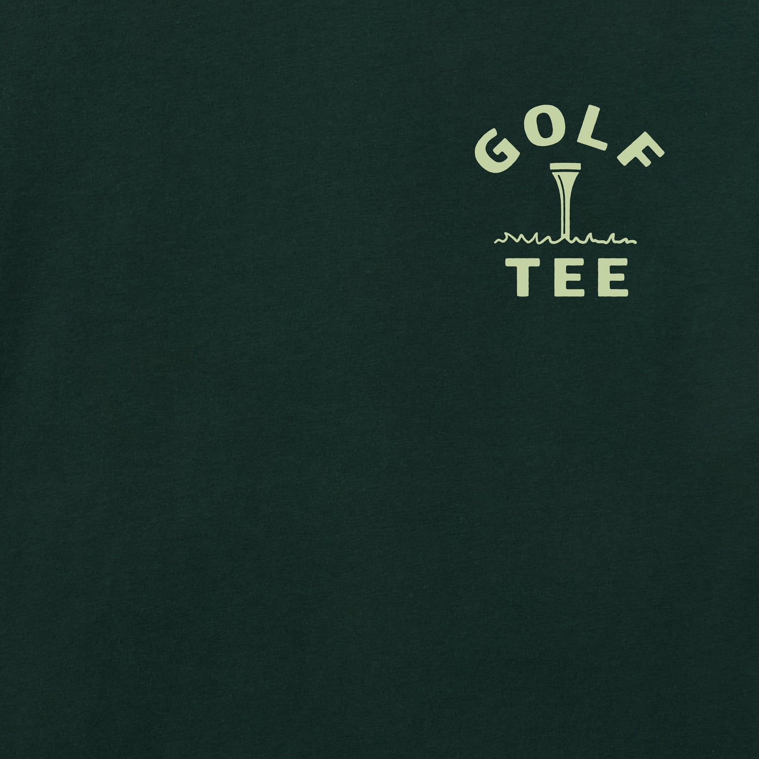 Golf Tee Short Sleeve Crusher Tee