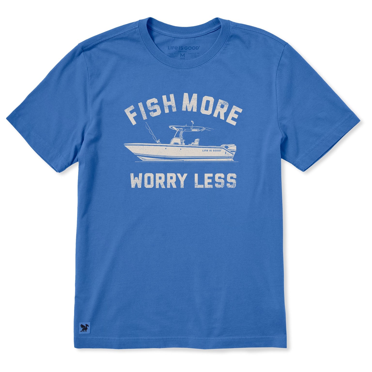 Fish More Boat Short Sleeve Crusher-LITE Tee