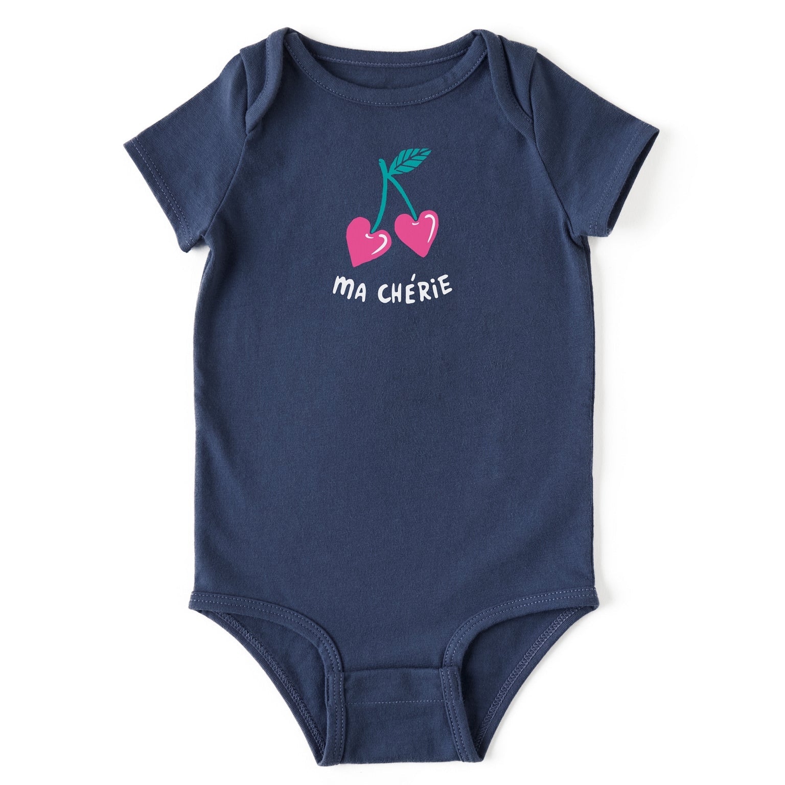 Ma Cherie Short Sleeve Crusher Bodysuit