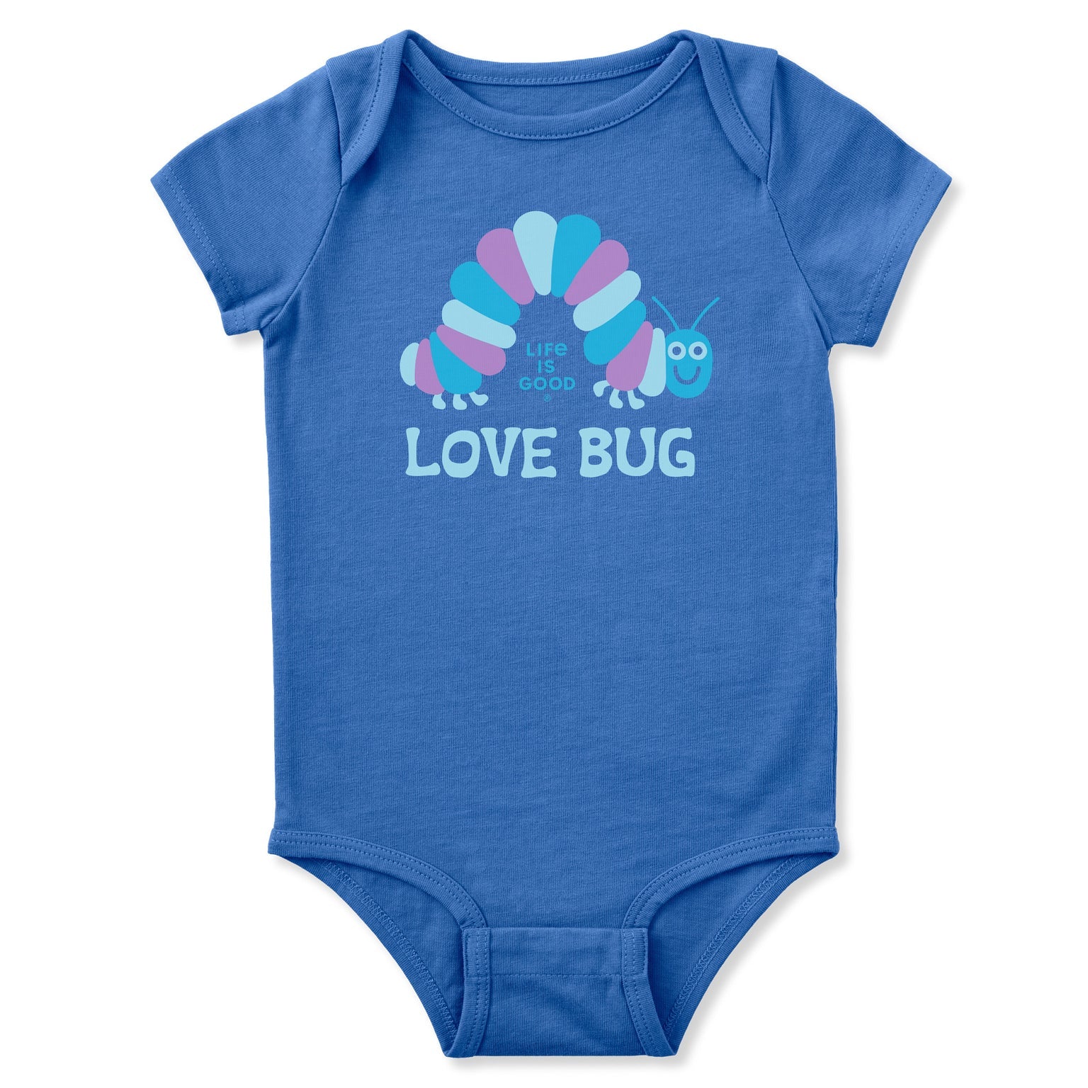 Love Bug Caterpillar Short Sleeve Crusher Body Suit