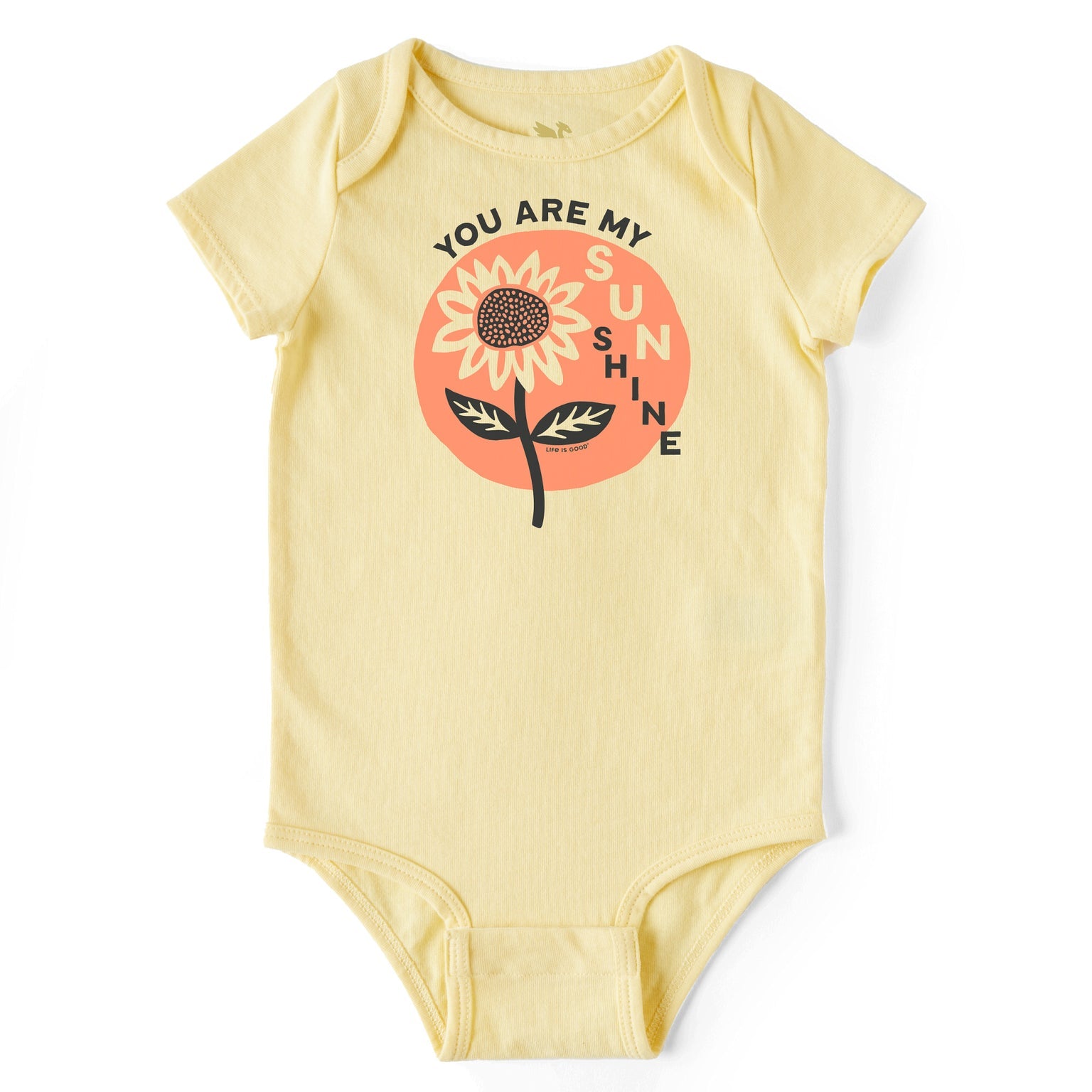 You Are My Sunshine Short Sleeve Crusher Bodysuit