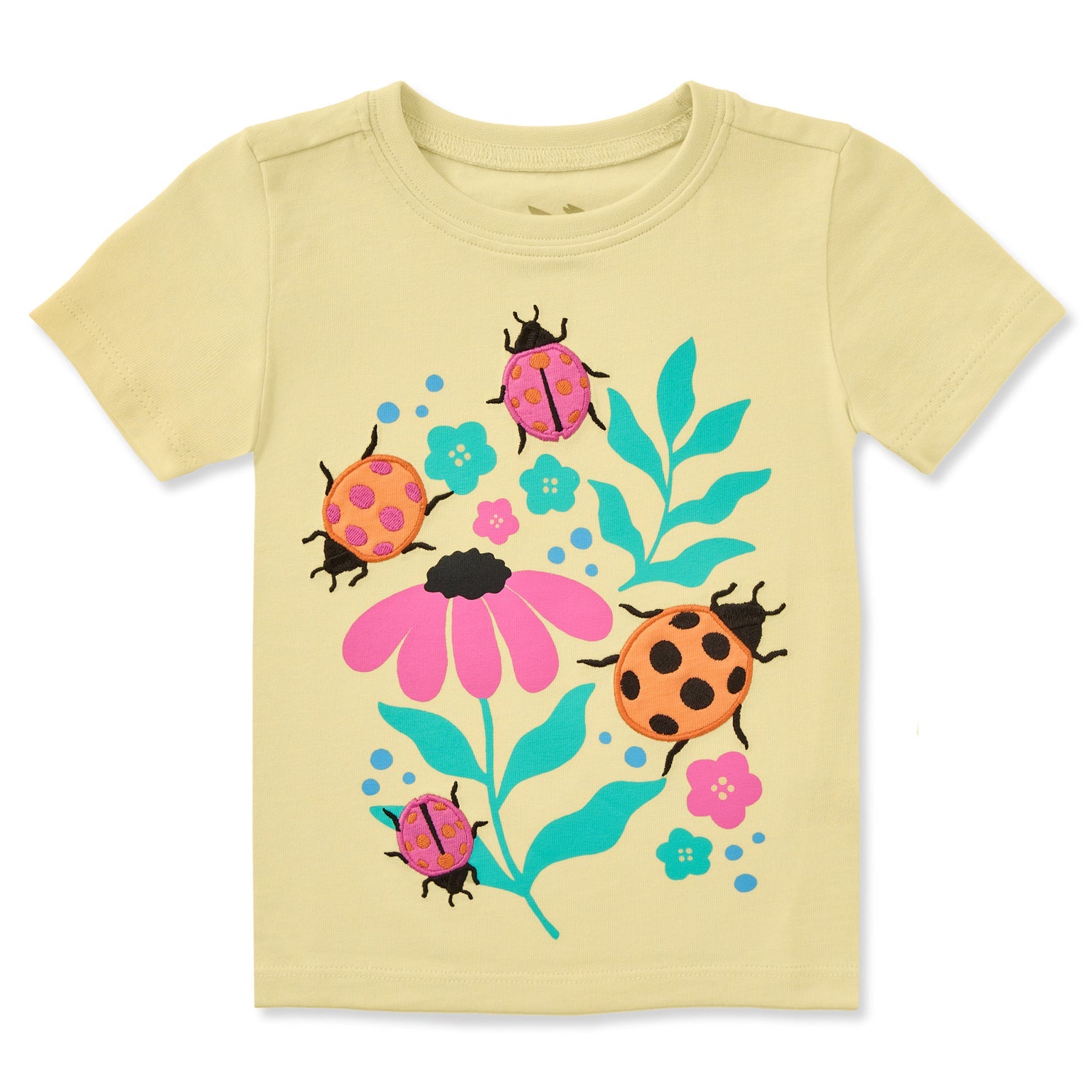 Ladybug Garden Toddler Crusher Tee