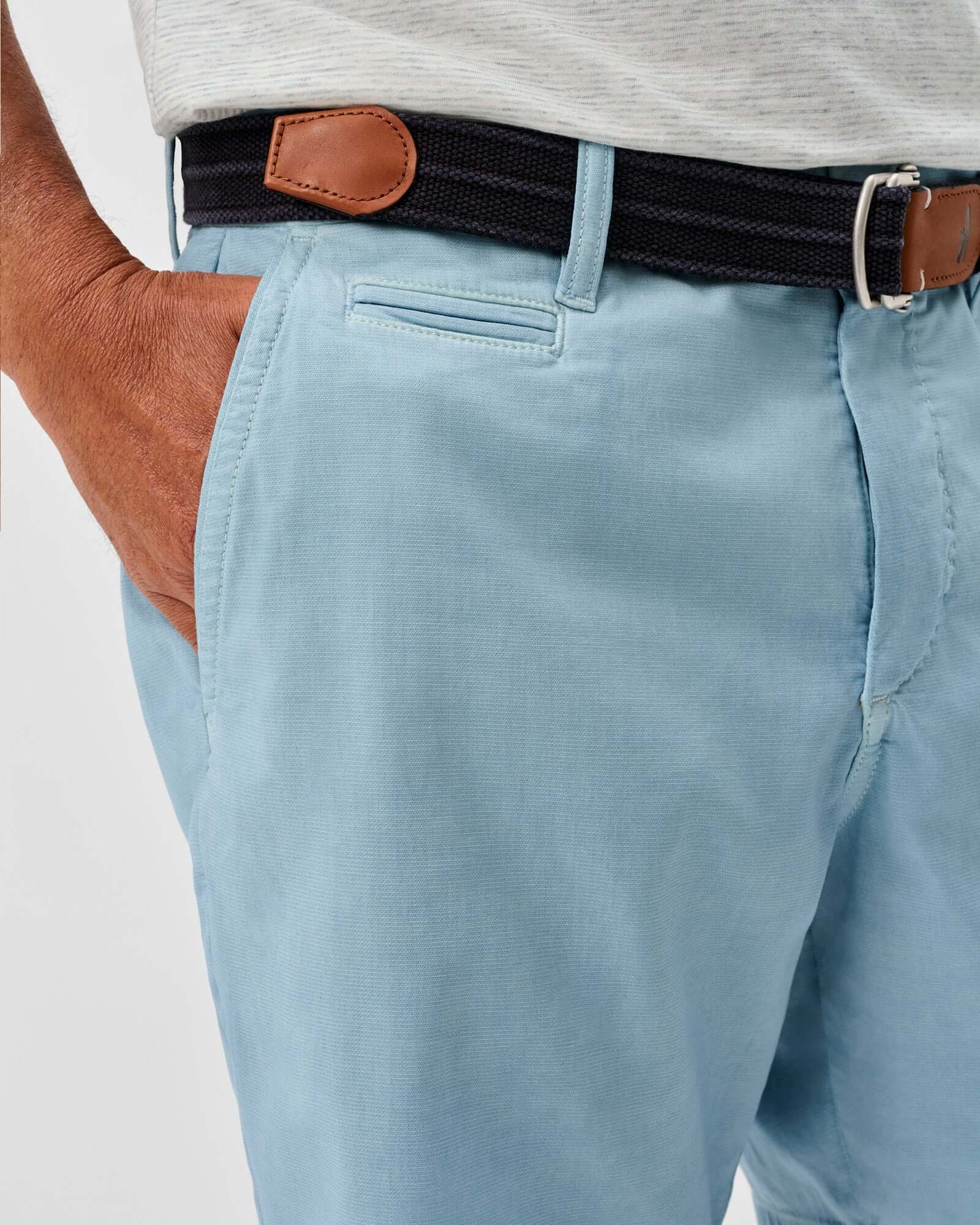 Nassau Cotton Blend Shorts - Kona