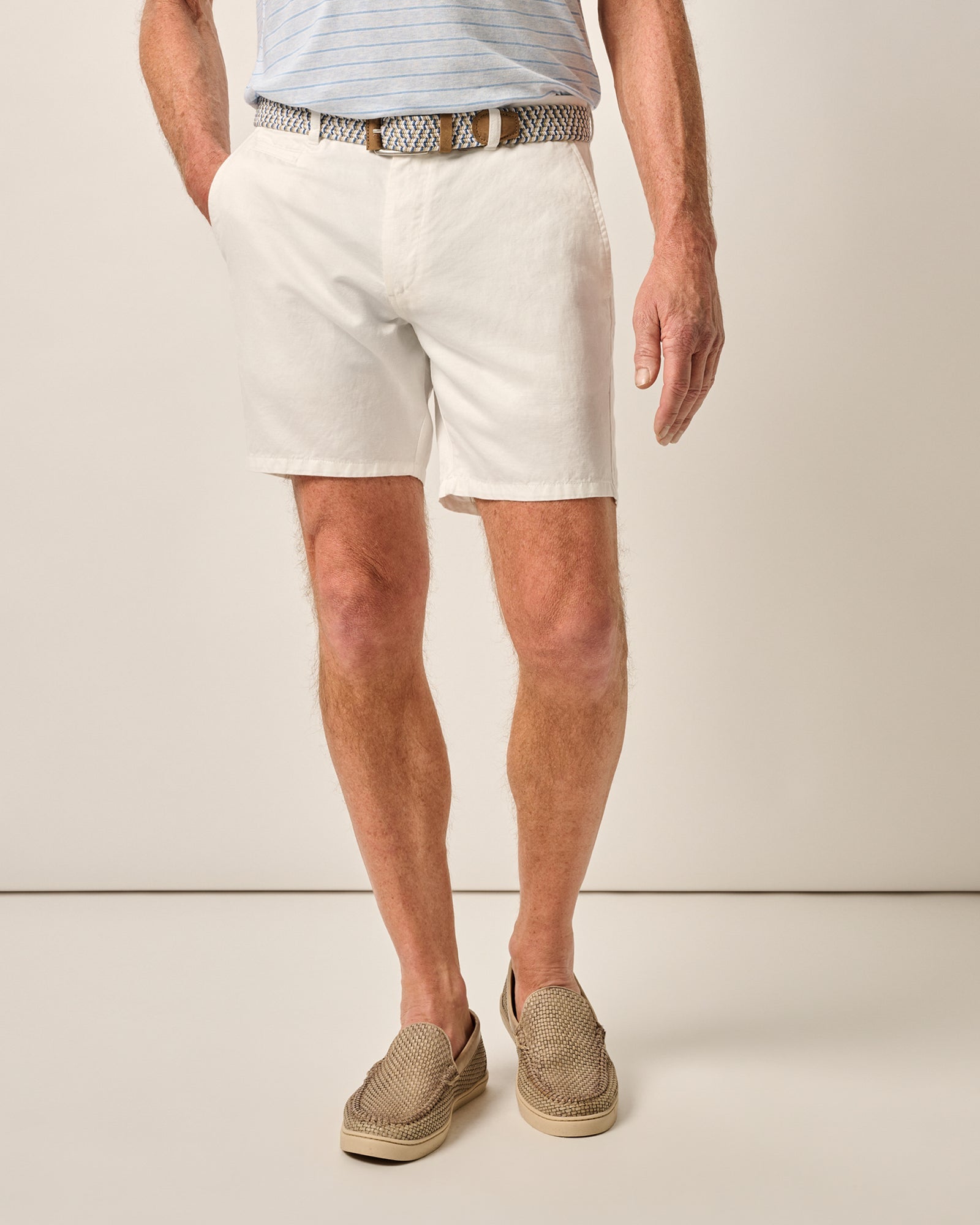 Melrose Shorts - White