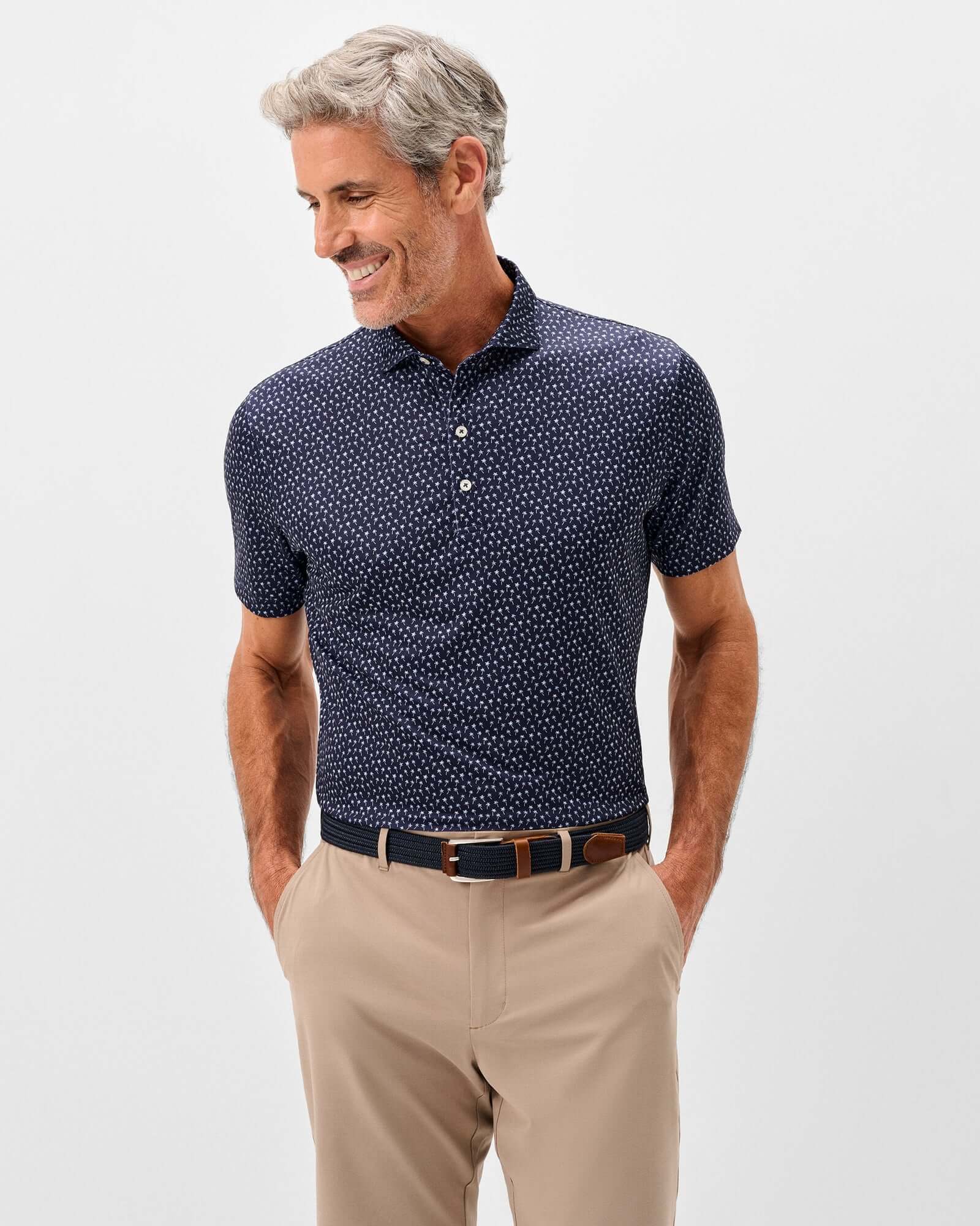 Performance Jersey Polo - Marina