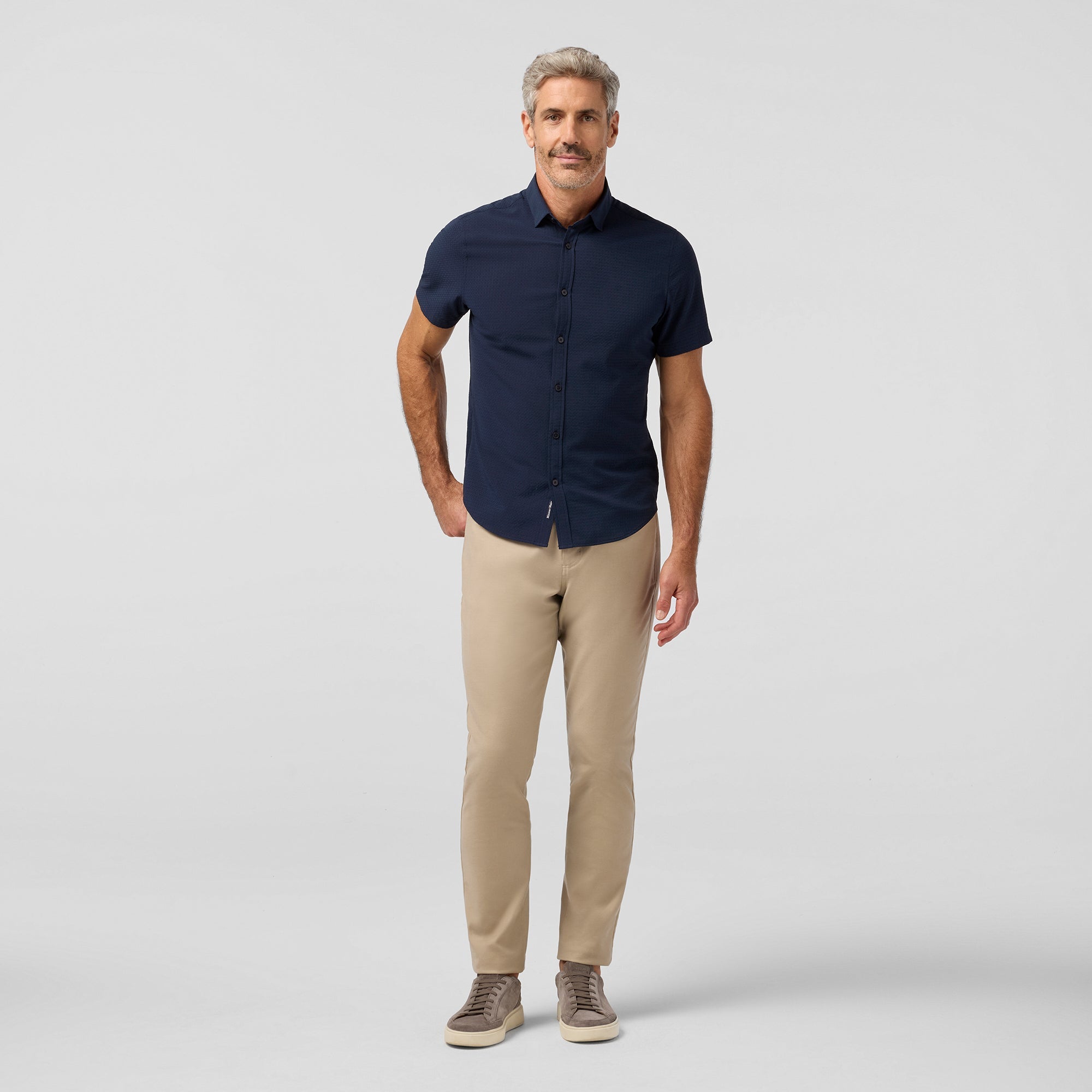 Porter Short Sleeve Shirt - Navy