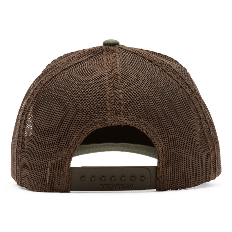 Richardson 112 Leather Patch Waxed Trucker Hat