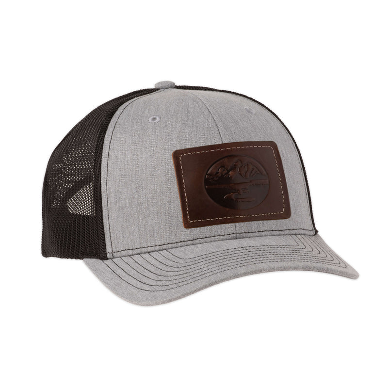 Richardson 112 Leather Patch Trucker Hat