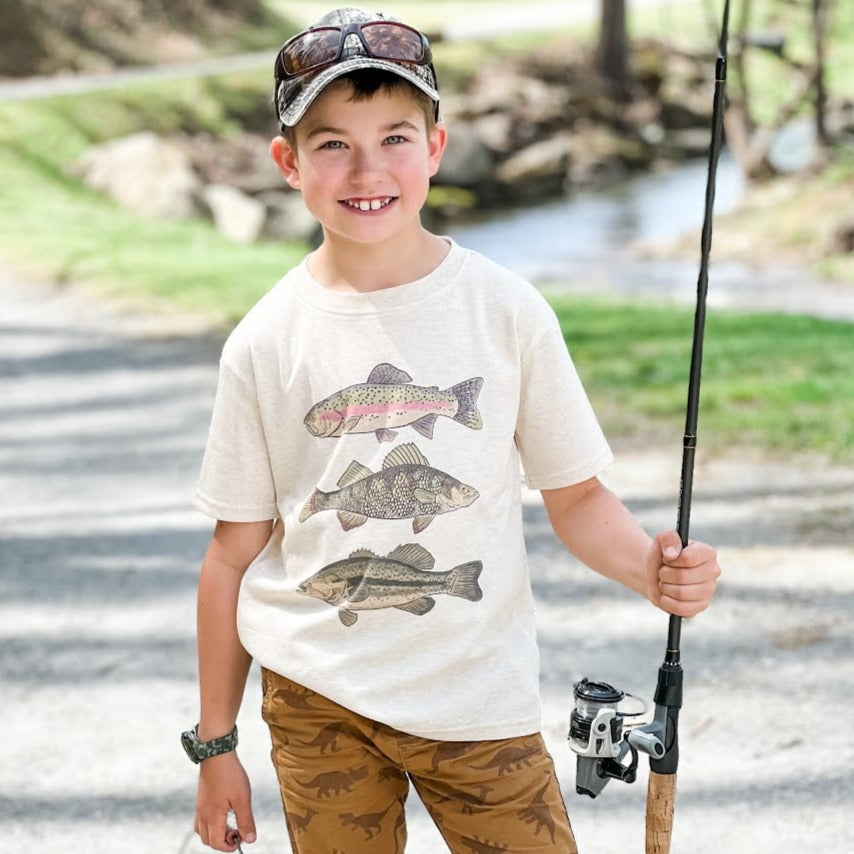 Three Fish Tee