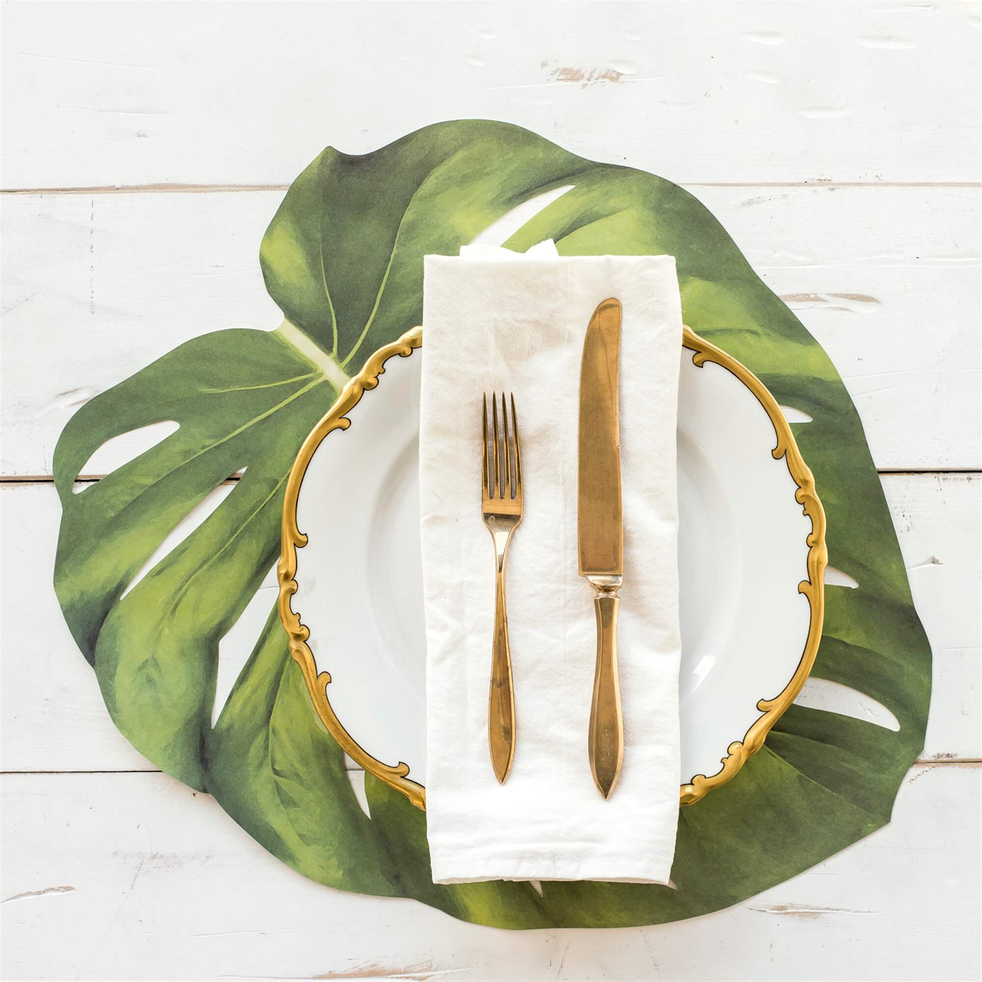 Placemats - Monstera Leaf