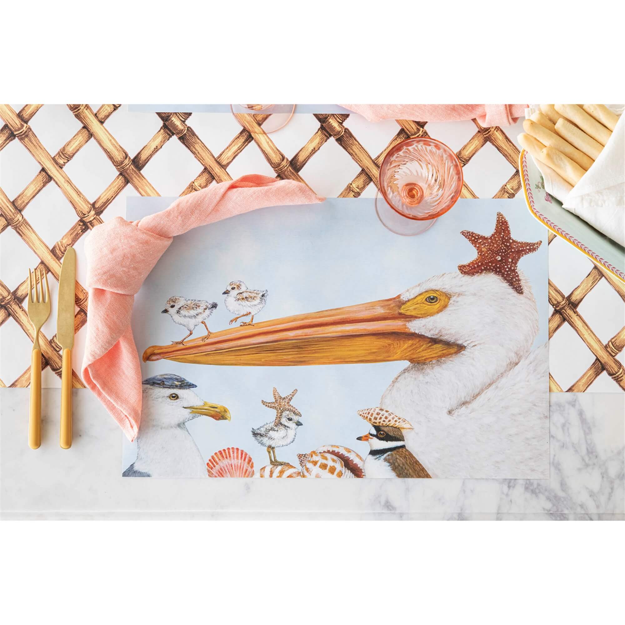 Placemat Pad - Shorebird