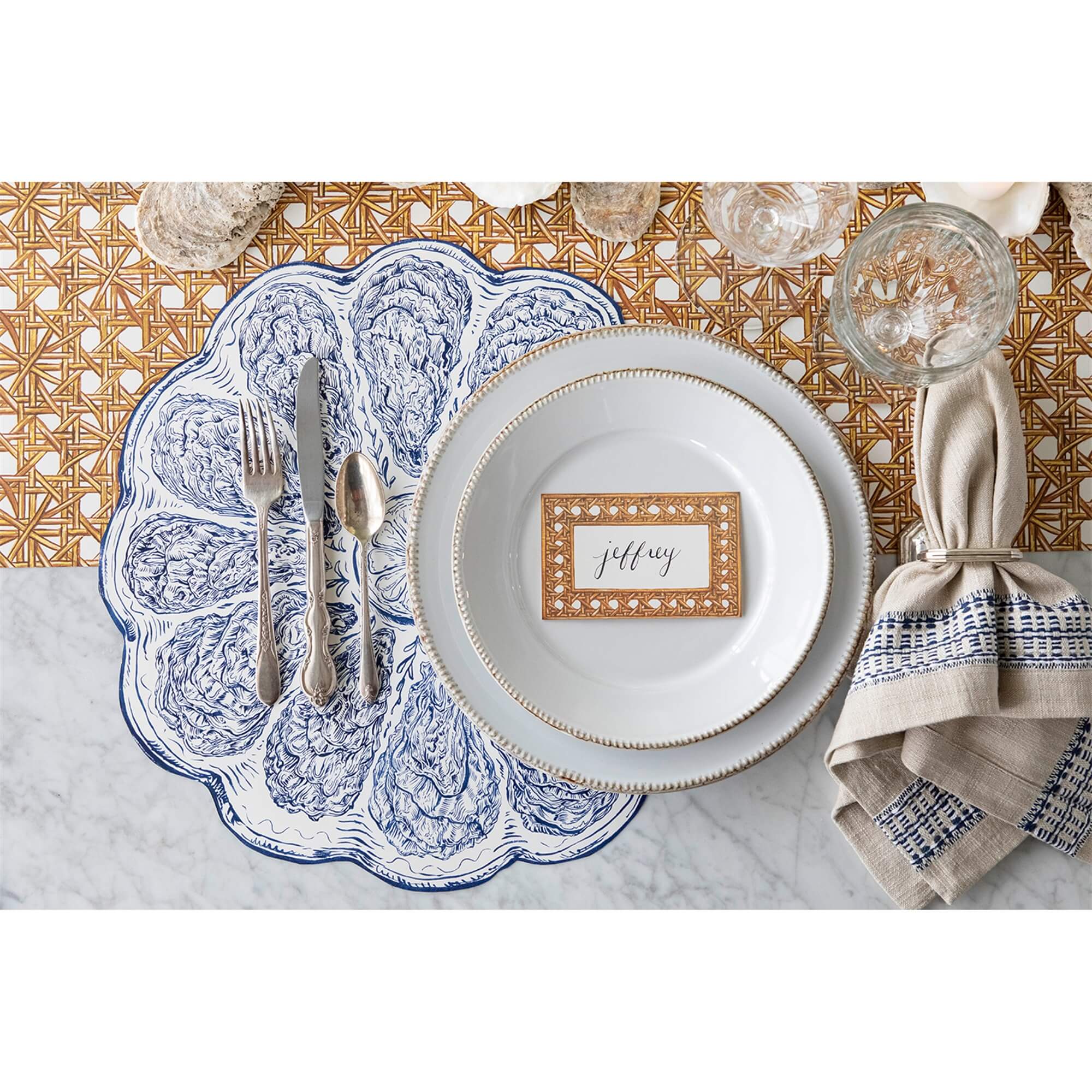 Placemats - Oyster Plate