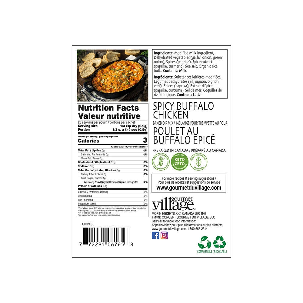 Dip Mix - Spicy Buffalo Chicken