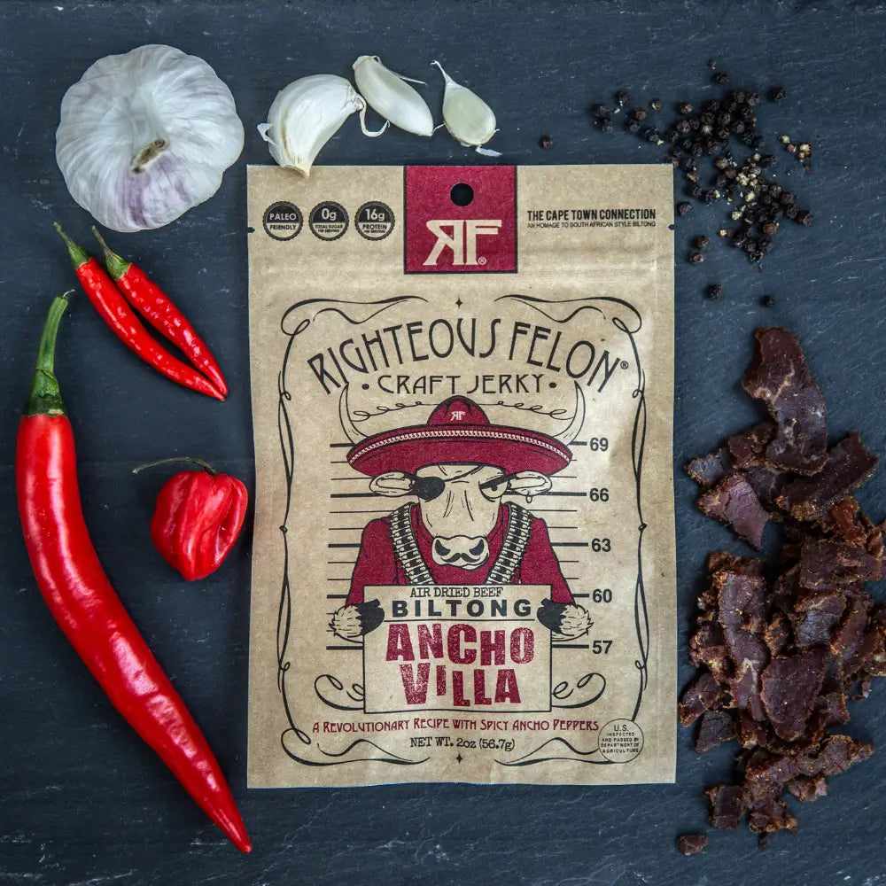 Jerky - Ancho Villa Biltong