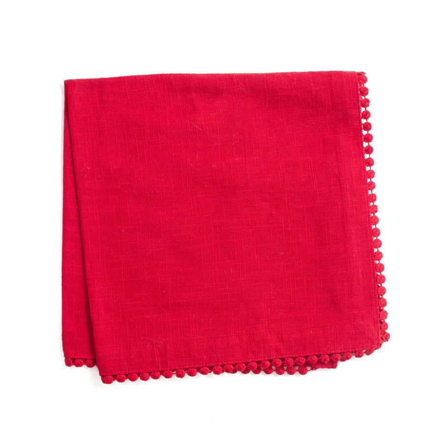 Cotton Lace Trimmed Napkins