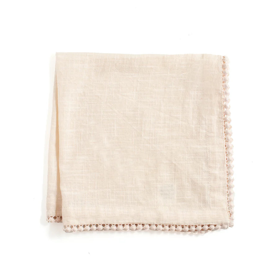 Cotton Lace Trimmed Napkins