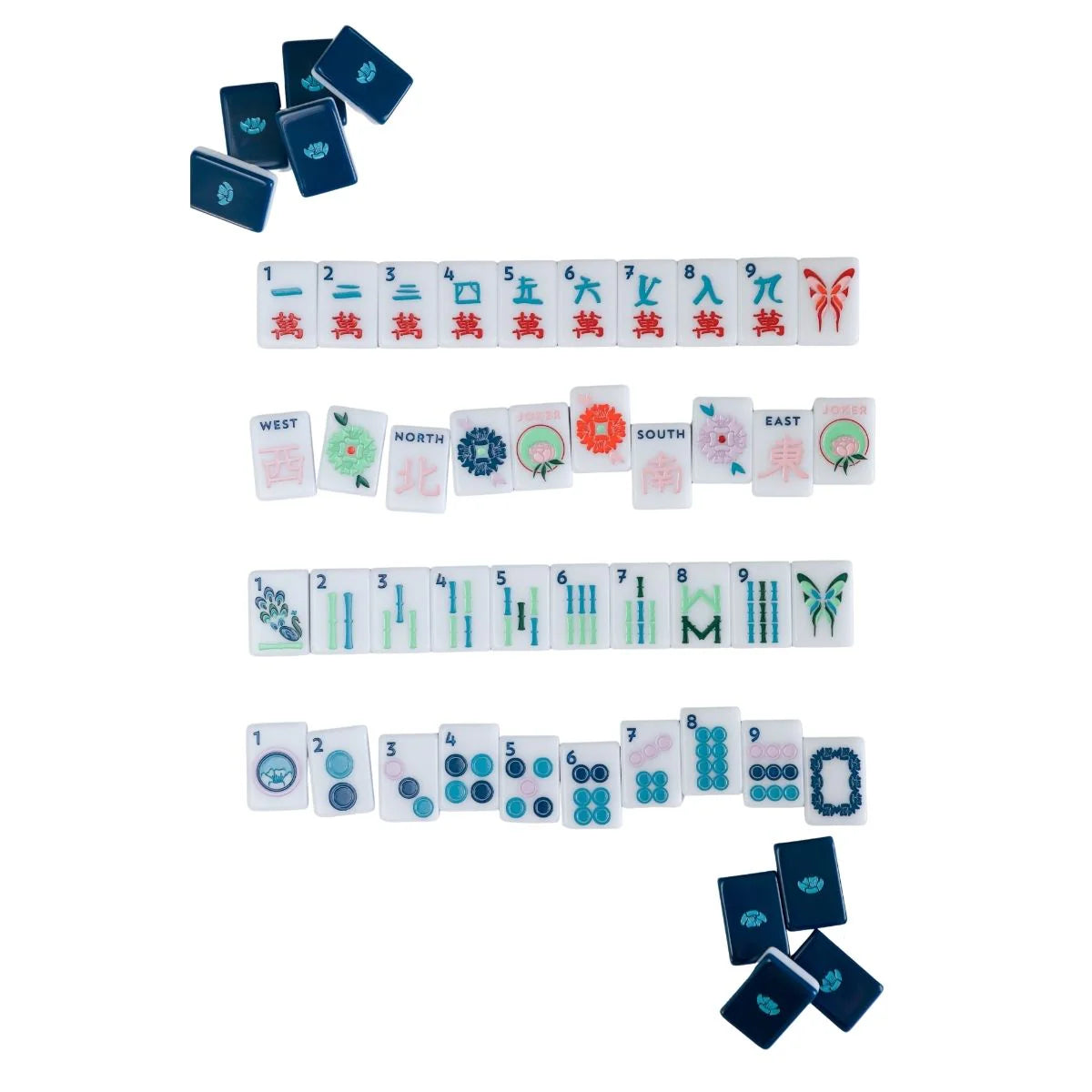 Blue &amp; White House Tiles