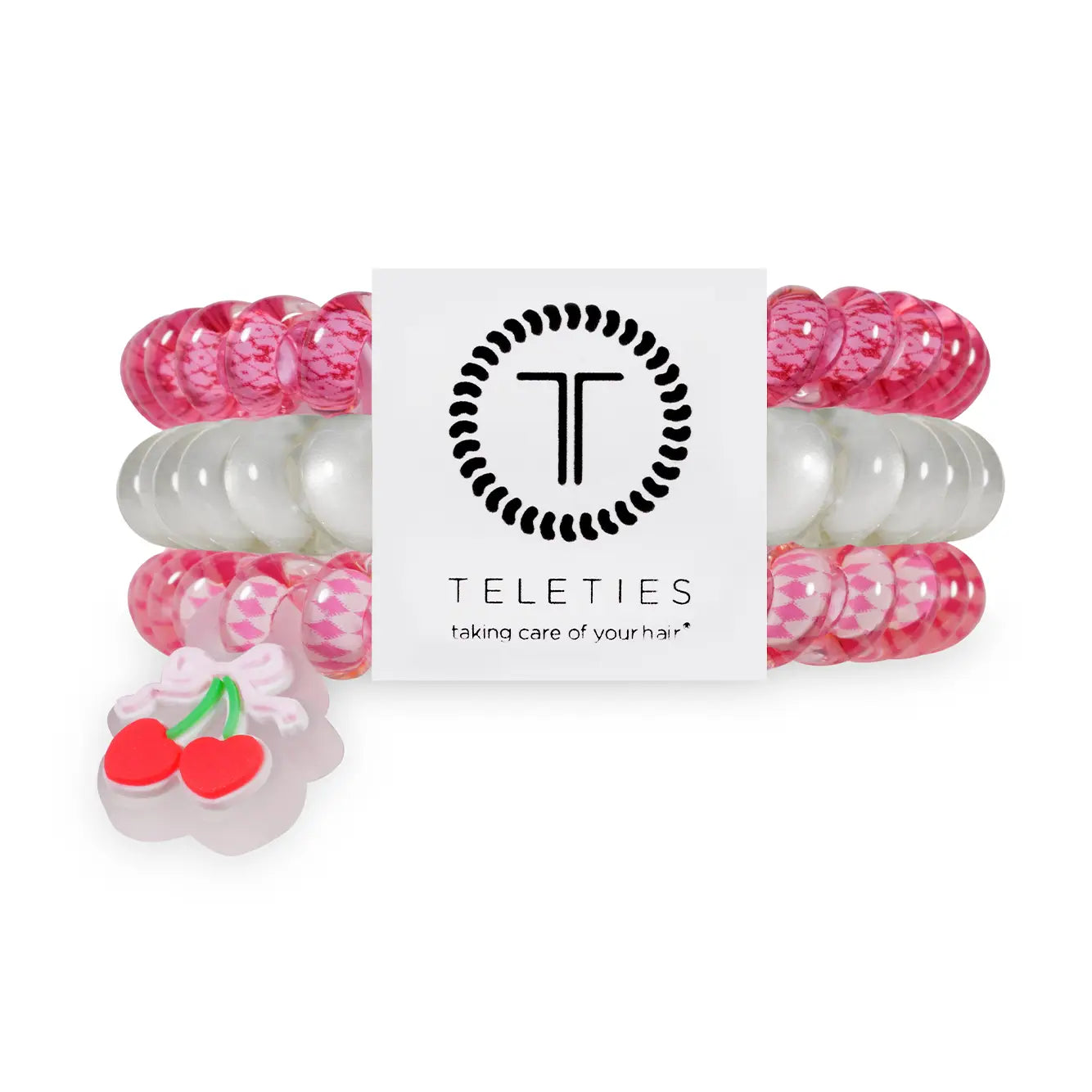Small Hair Ties - Cherry Bomb