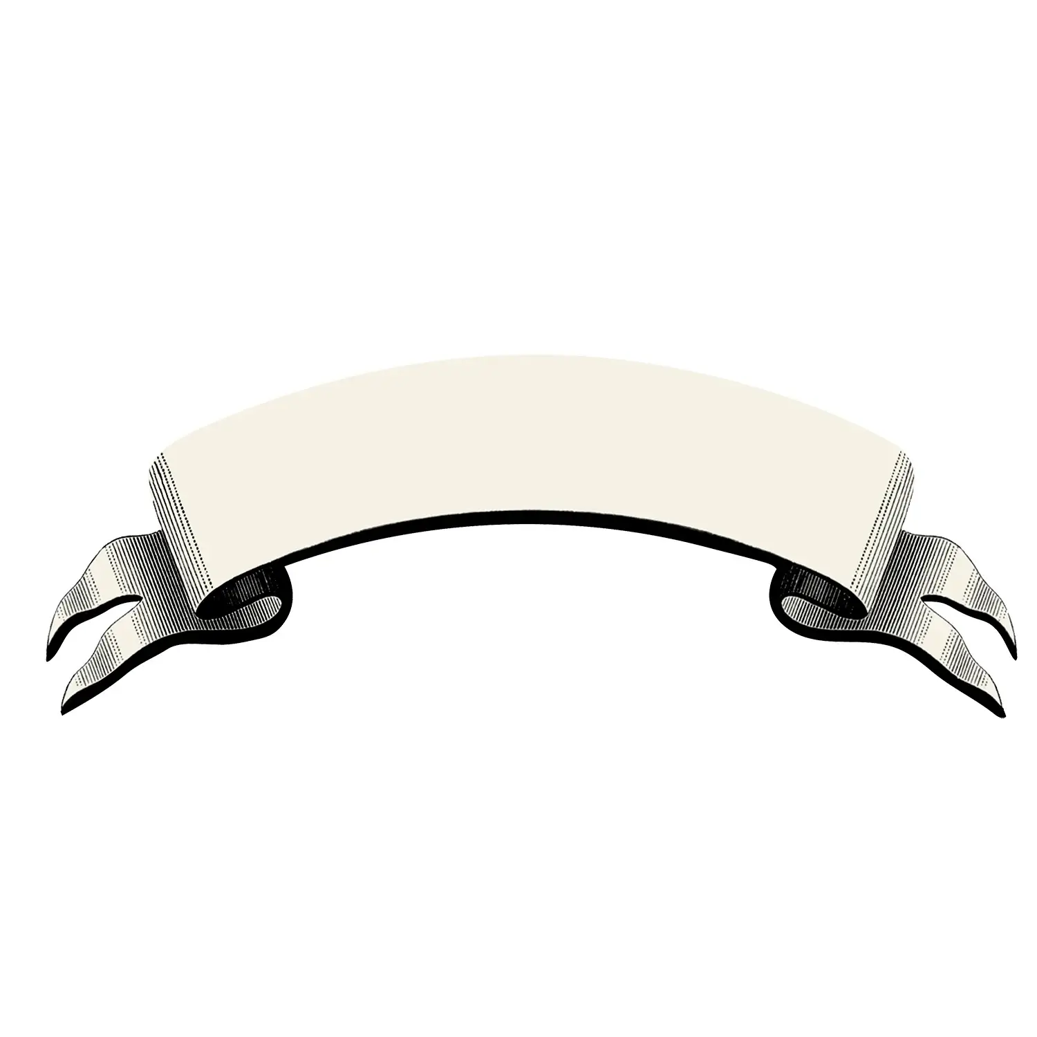 Table Accent - Black Banner