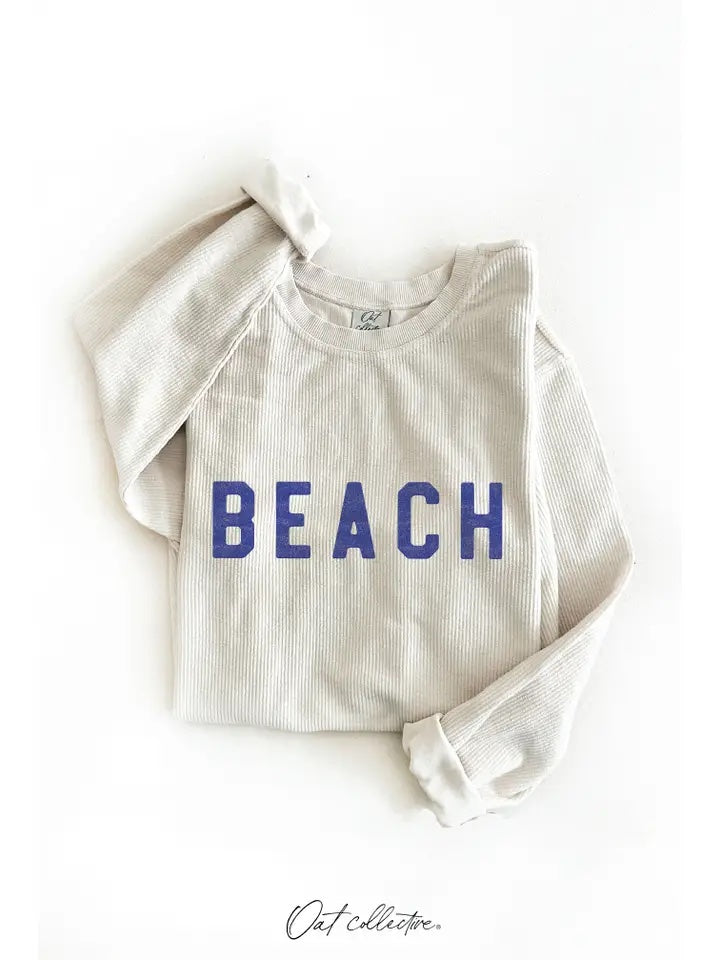 Beach Vintage Pullover