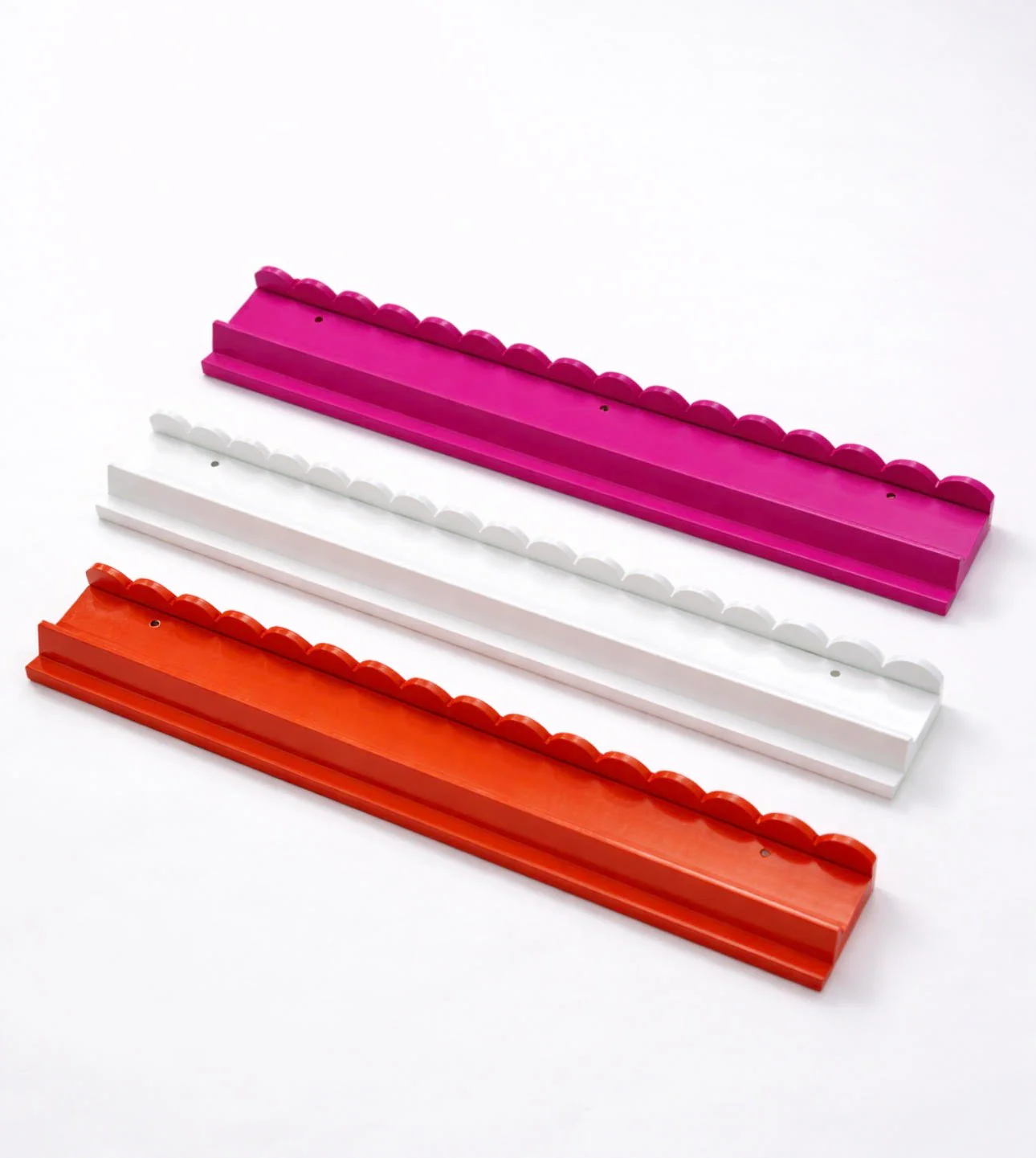 Scalloped Mahjong Racks